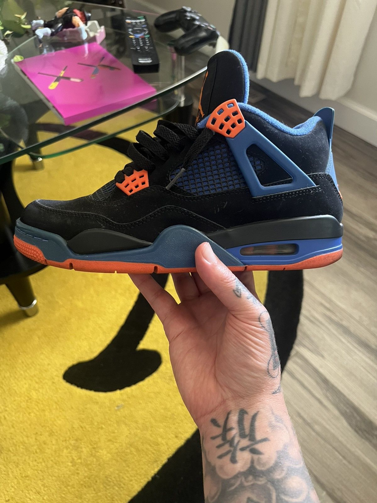 Jordan Brand Retro Jordan 4 Cavs Size US 8 / EU 41 - 8 Thumbnail