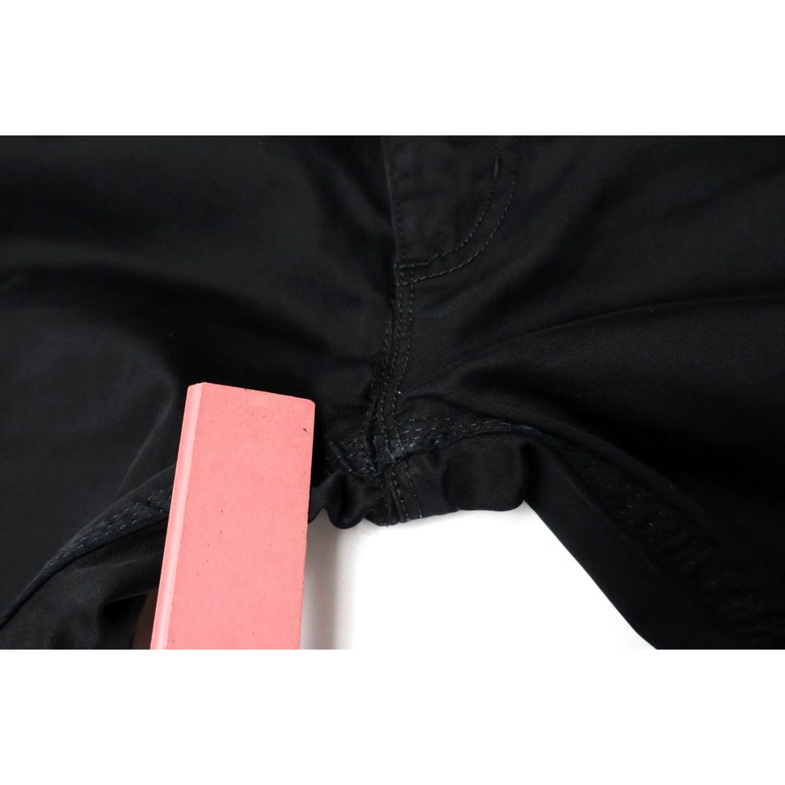 Acne Studios ACNE STUDIOS Max Satin Black Jeans Mens W33/L34 Zip Fly Stretch Slim Fit Size US 33 - 8 Thumbnail