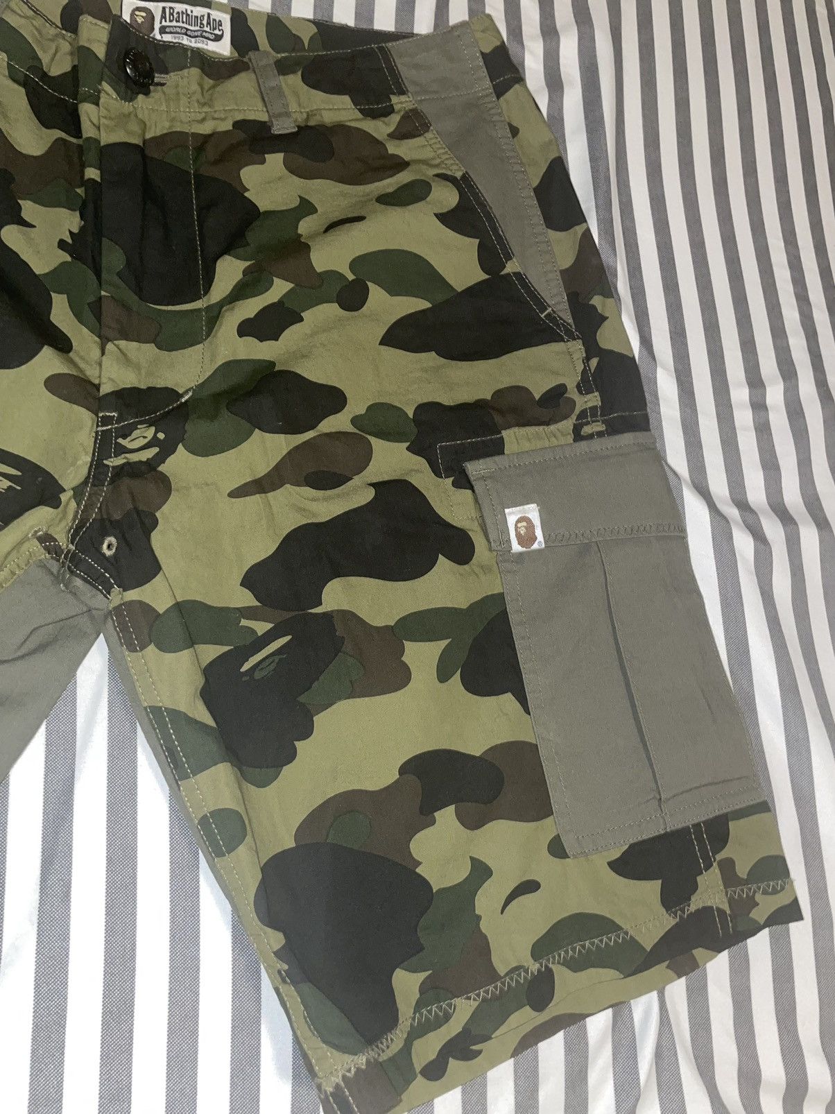 Bape Bape camo cargo shorts Size US 32 / EU 48 - 4 Thumbnail