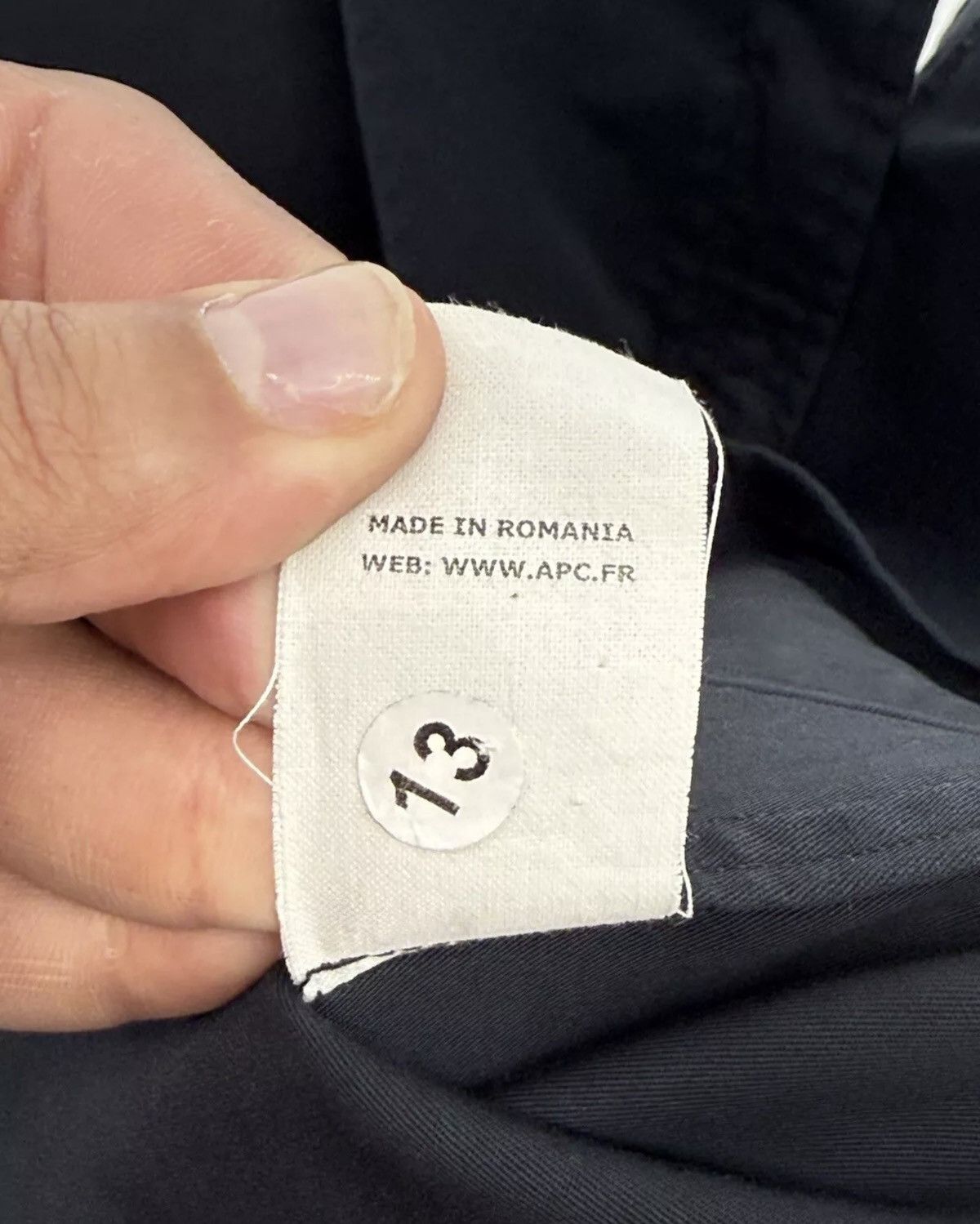 A.P.C. Apc Jacket Parka Navy Blue Men’s Size M Rue Madame Paris Size US M / EU 48-50 / 2 - 8 Thumbnail