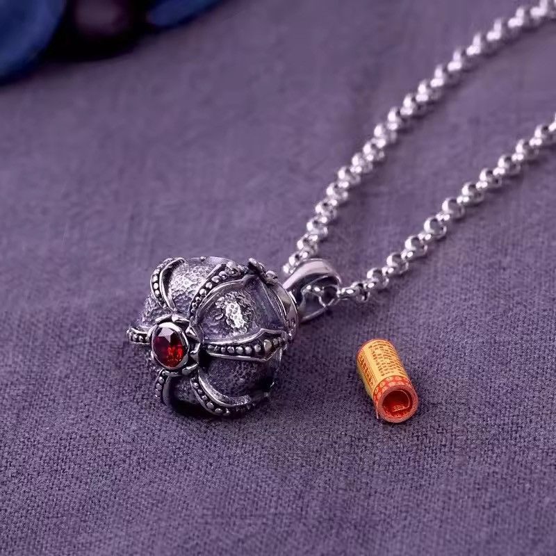 Jewelry Alchemy Furnace Can Open Pendant Size ONE SIZE - 8 Thumbnail