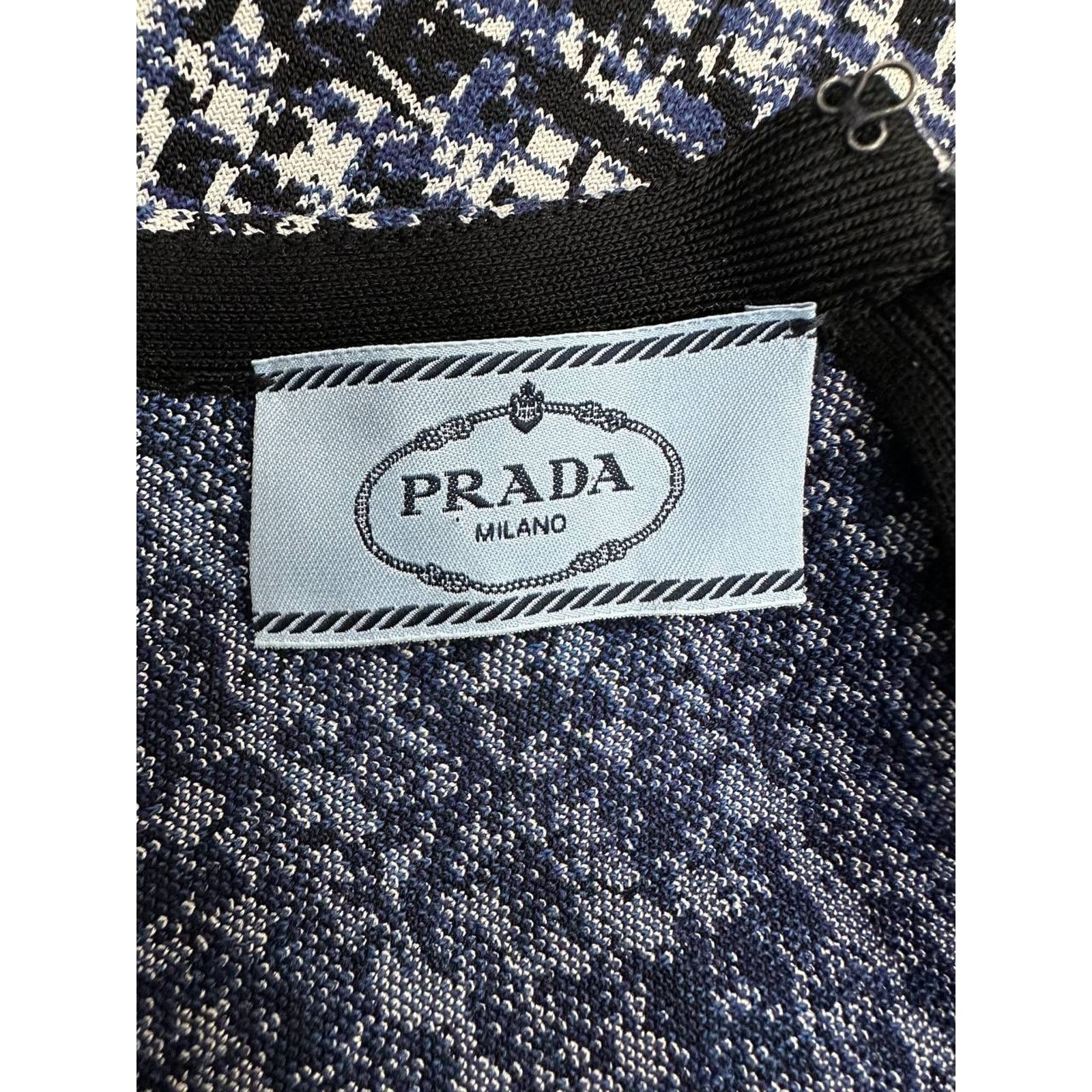 Prada Prada Knit Midi Dress Sz.M Size M / US 6-8 / IT 42-44 - 3 Thumbnail