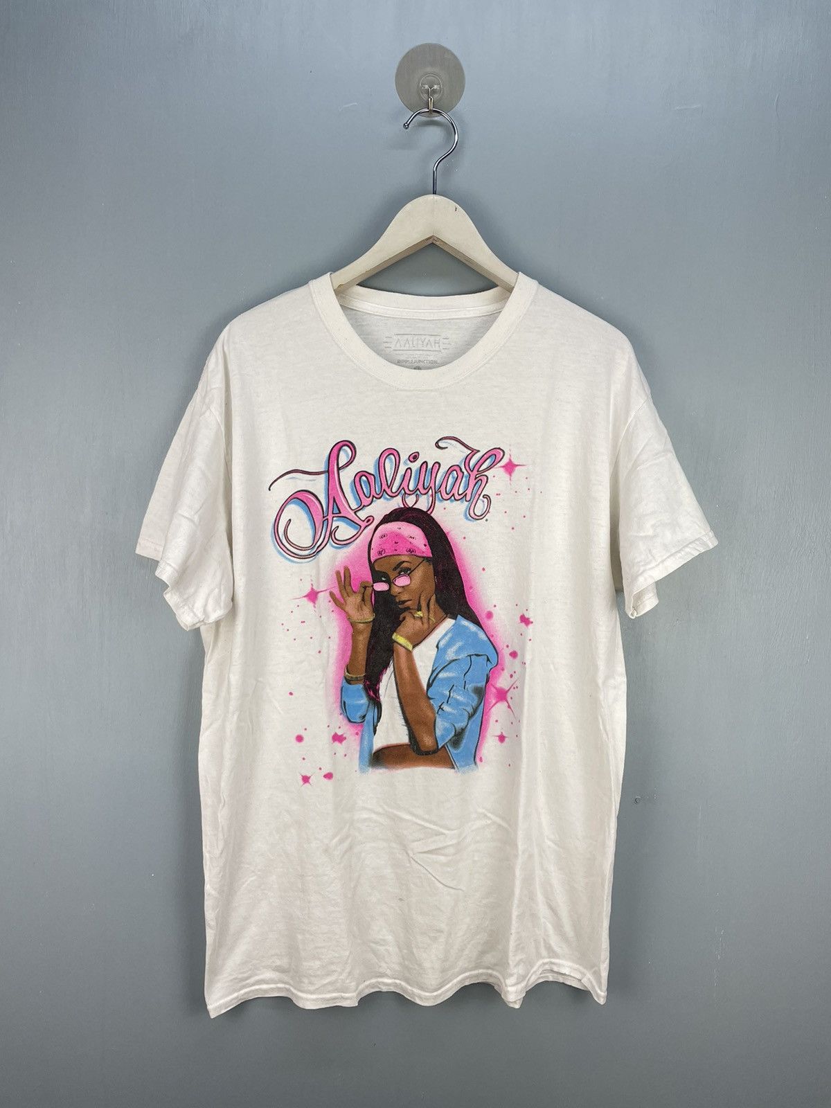 Rap Tees Aaliyah photo ripple junction t shirt Size US L / EU 52-54 / 3 - 1 Thumbnail