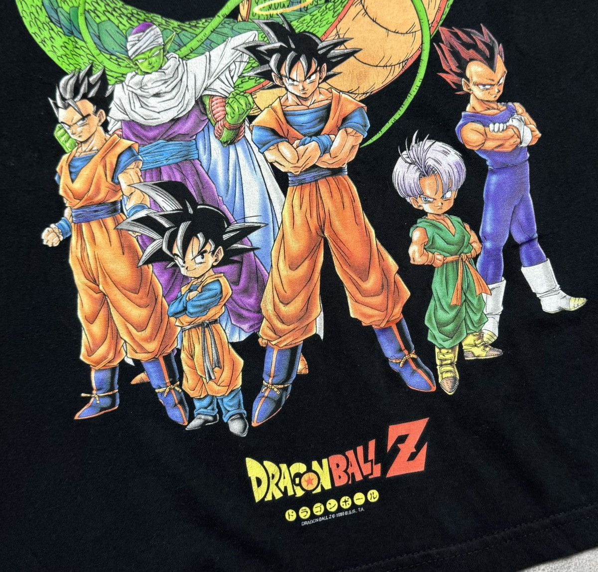 Other Dragon Ball Z 1989 Cotton Anime T-Shirt Big Logo Size US M / EU 48-50 / 2 - 8 Thumbnail