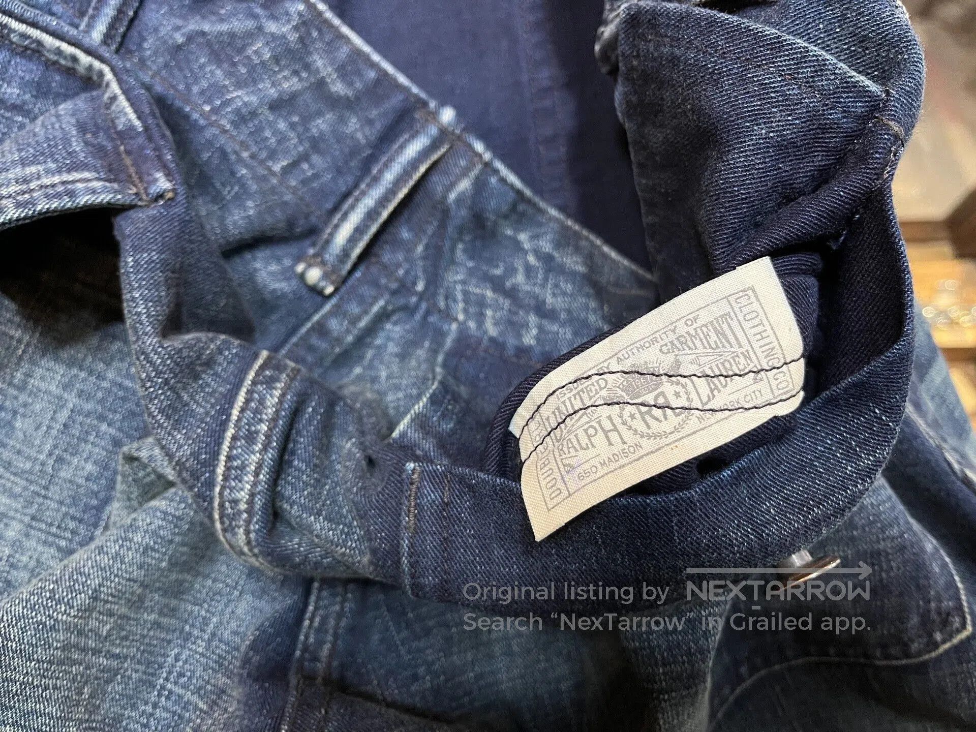 RRL Ralph Lauren RRL Vintage Work Pants Denim Ralph Lauren. Size US 29 - 5 Thumbnail