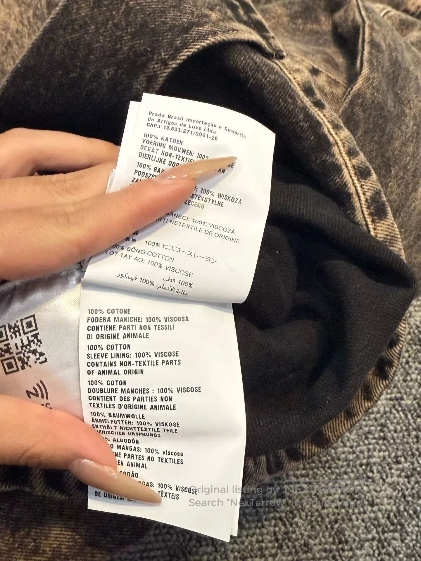 Miu Miu Miu Miu Vintage Denim Jacket. Size S / US 4 / IT 40 - 8 Thumbnail