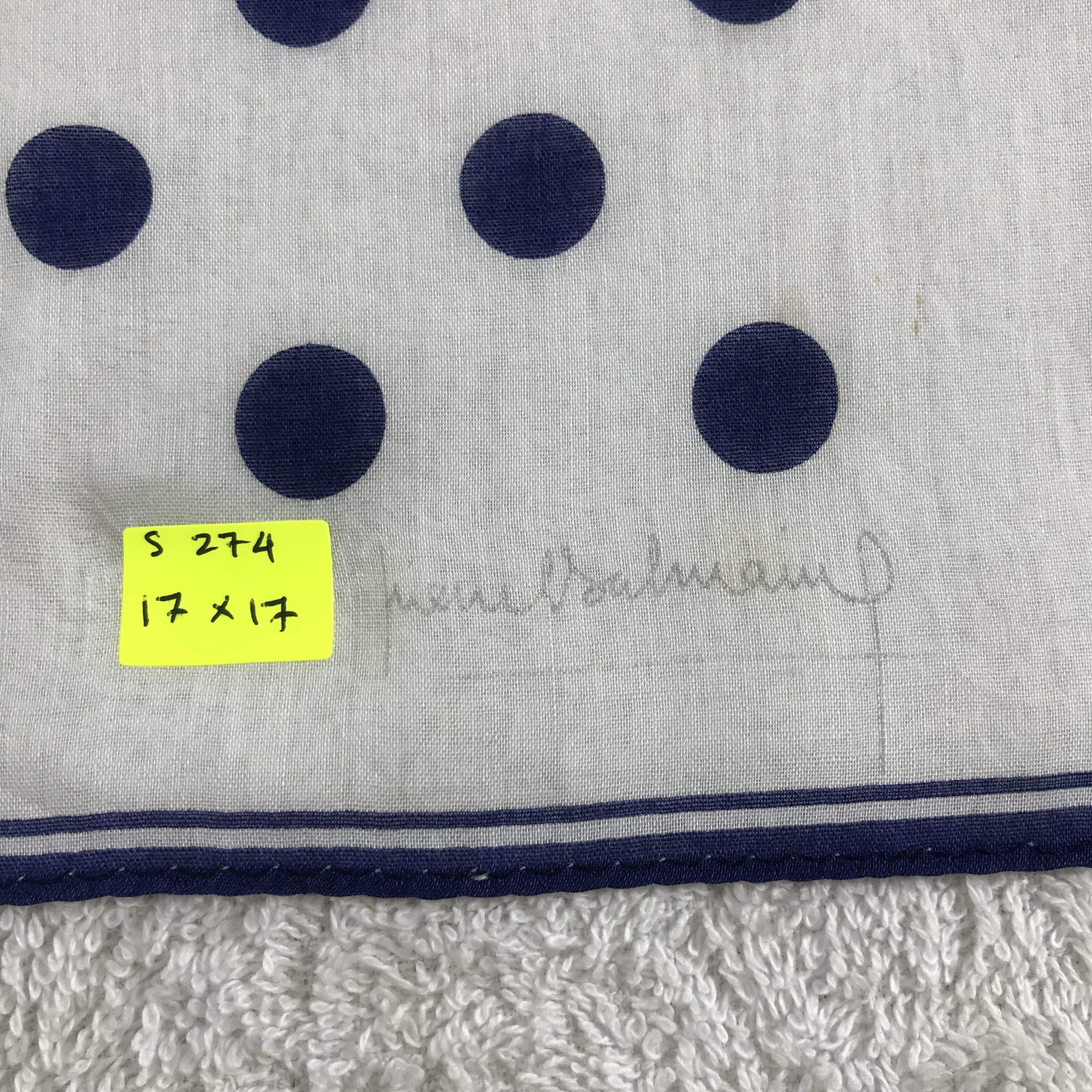 Pierre Balmain × Vintage Pierre Balmain Bandana / Handkerchief / Neckerchief - S274 Size ONE SIZE - 5 Thumbnail