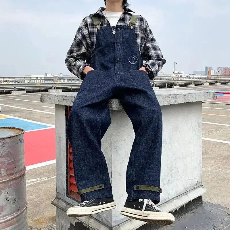Japanese Brand Y2k Bib Jeans Size US 32 / EU 48 - 4 Thumbnail