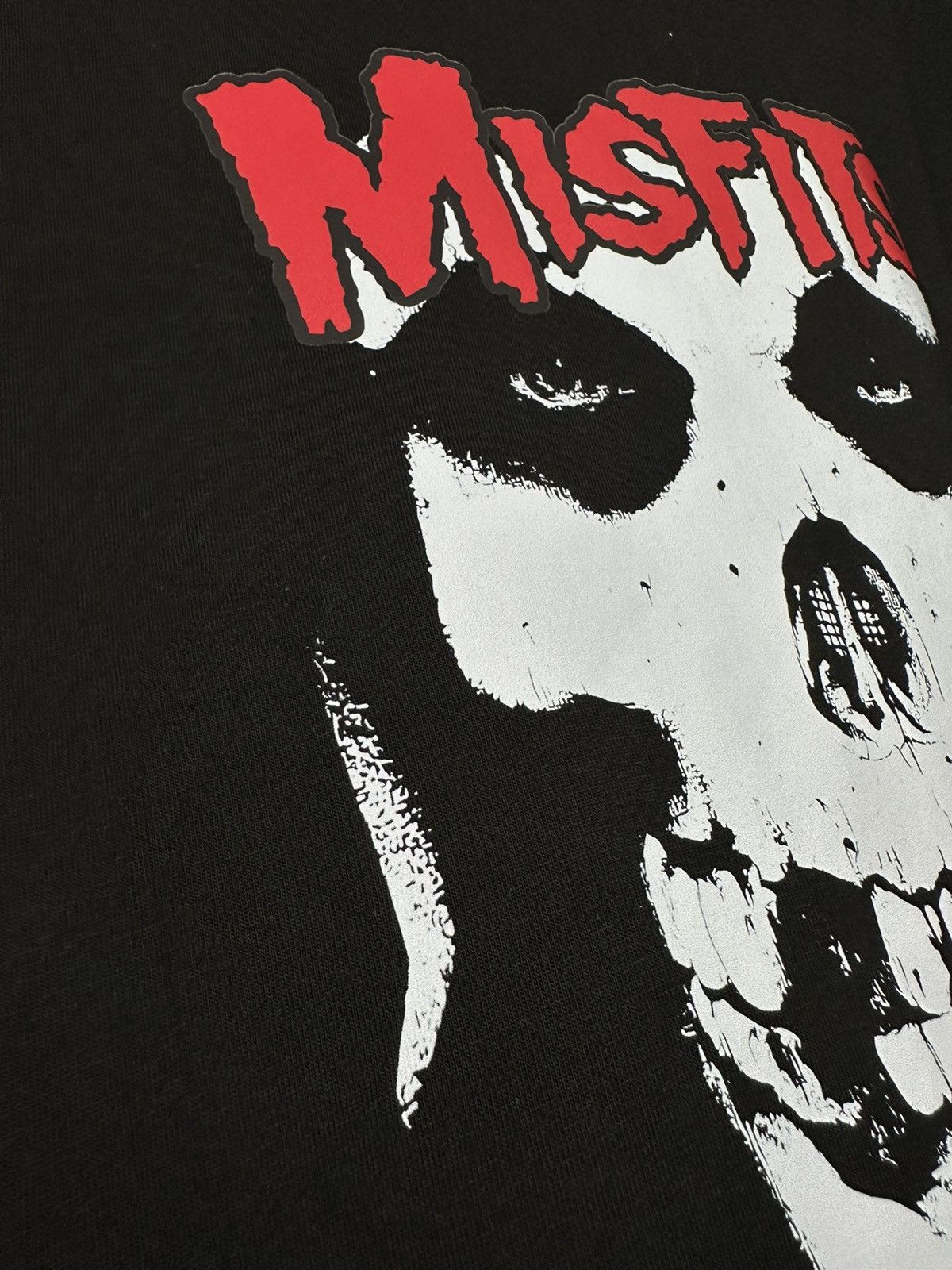 Band Tees × Misfits Misfits Skull Graphic Punk Band Tshirt Men Black L Big logo Size US L / EU 52-54 / 3 - 7 Thumbnail