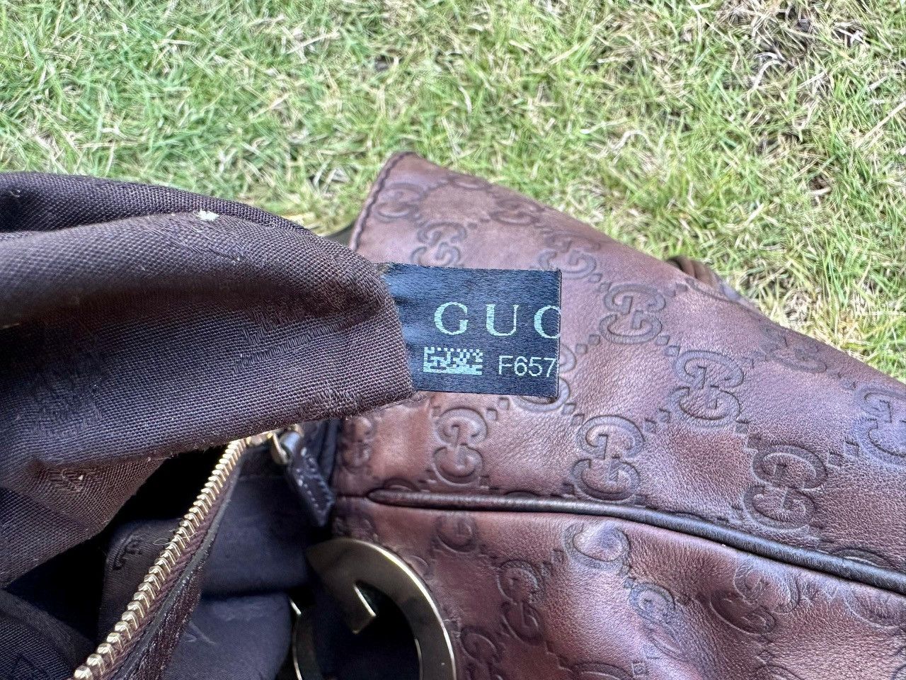 Gucci Authentic Gucci Guccisima Leather Charlotte Tote Bag Size ONE SIZE - 9 Thumbnail