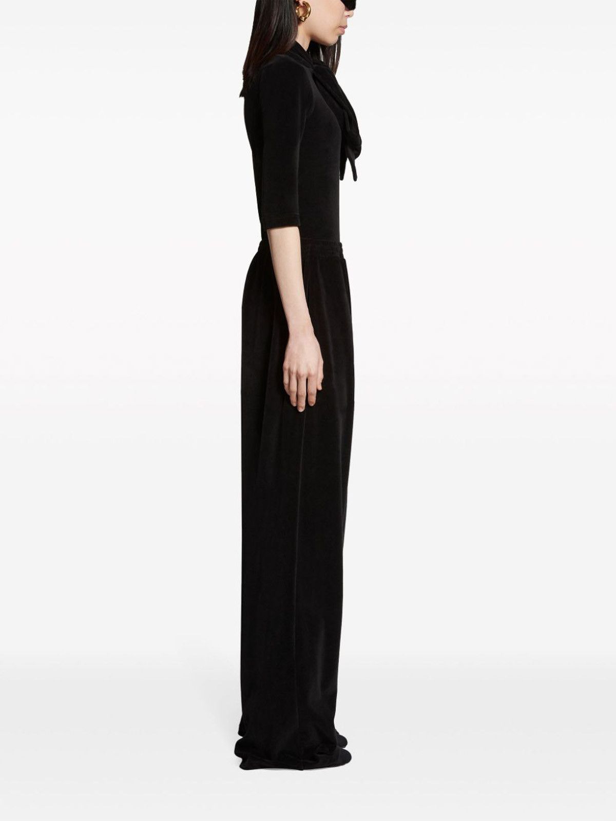 Balenciaga o1in1g0925 Political Campaign Baggy Pants in Black Size 28" / US 6 / IT 42 - 5 Thumbnail