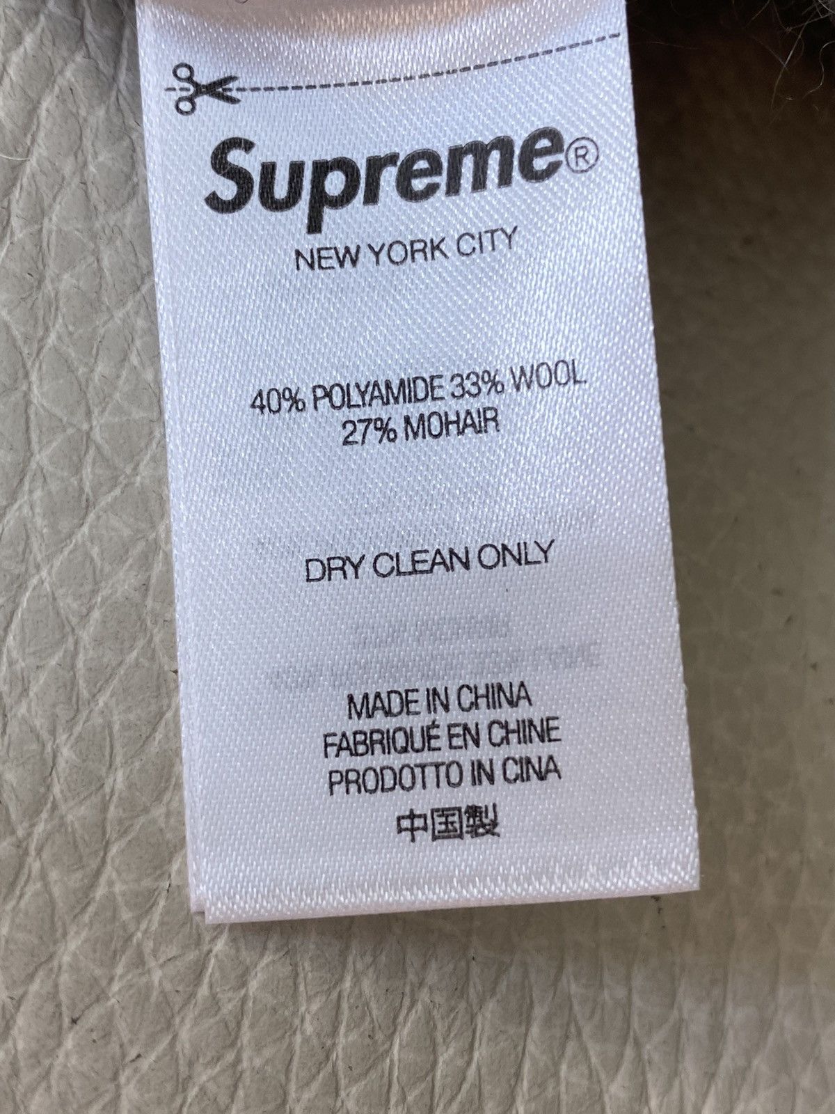 Supreme Supreme Purple Mohair Beanie FW24 Size ONE SIZE - 5 Thumbnail