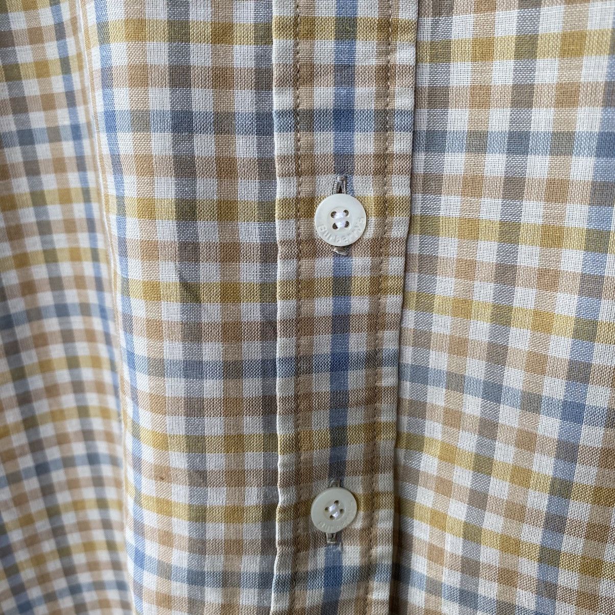 Burberry Burberrys Pastel Plaid Short Sleeve Shirt Size M / US 6-8 / IT 42-44 - 10 Thumbnail