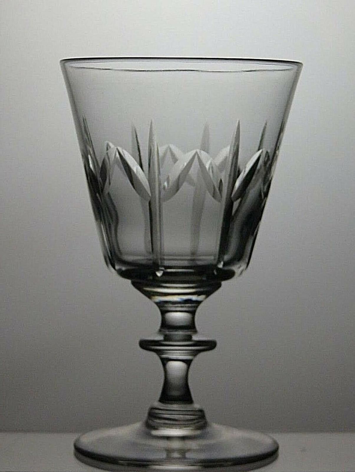 Tudor Tudor Crystal Set Of 5 Cut Sherry Pieces Of Glass 4 1/3" Size ONE SIZE - 4 Thumbnail