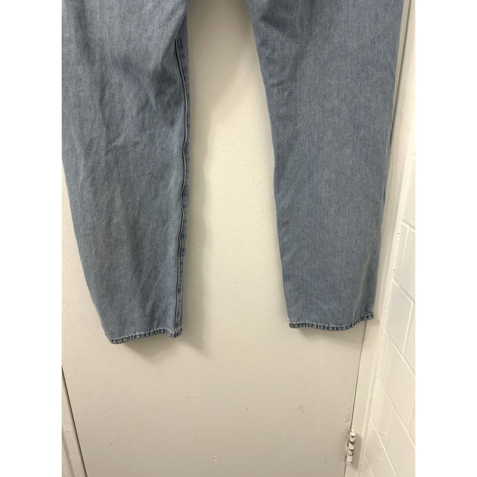 Levi's VINTAGE Levi's 502 Jeans Taper Regular 32x30 Denim Blue Zipper Stretch Men Size US 32 / EU 48 - 7 Thumbnail