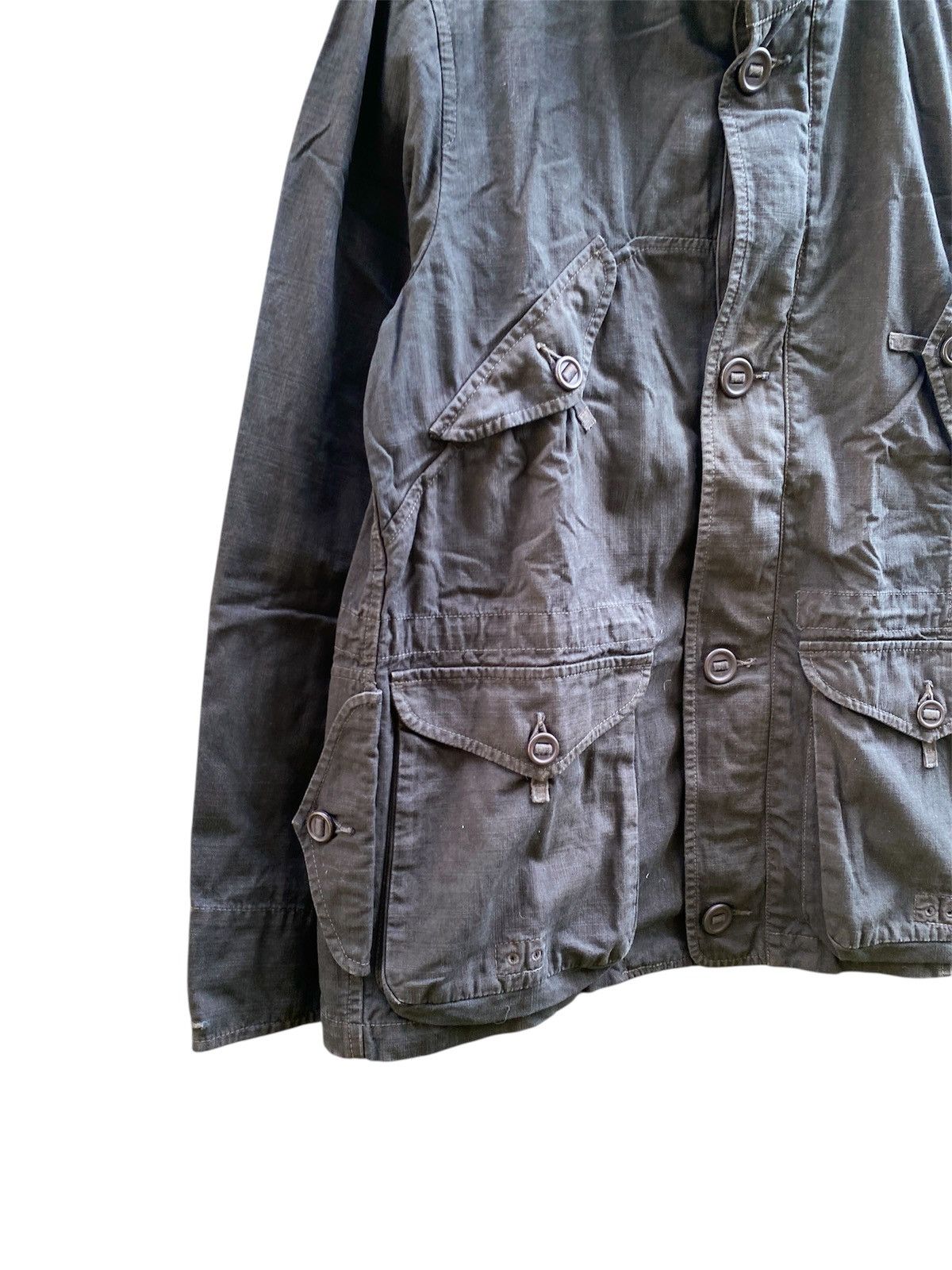14th Addiction × If Six Was Nine × Yasuyuki Ishii 291295=Homme Cyber Multi Pocket Jacket Size US M / EU 48-50 / 2 - 3 Thumbnail
