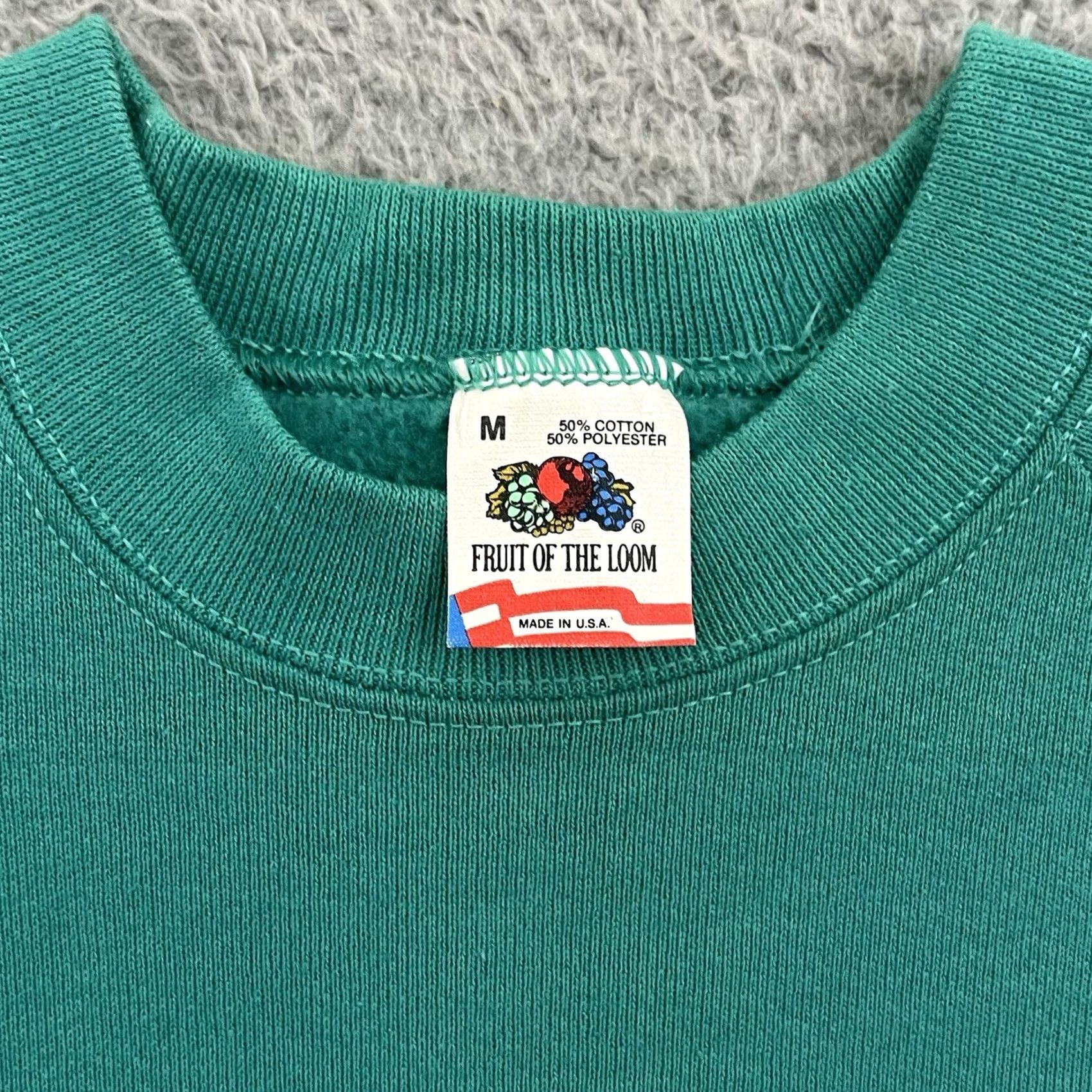 Fruit Of The Loom VINTAGE Myrtle Beach Sweatshirt Adult Medium 80s Travel Nature Outdoor Pullover Size US M / EU 48-50 / 2 - 4 Thumbnail