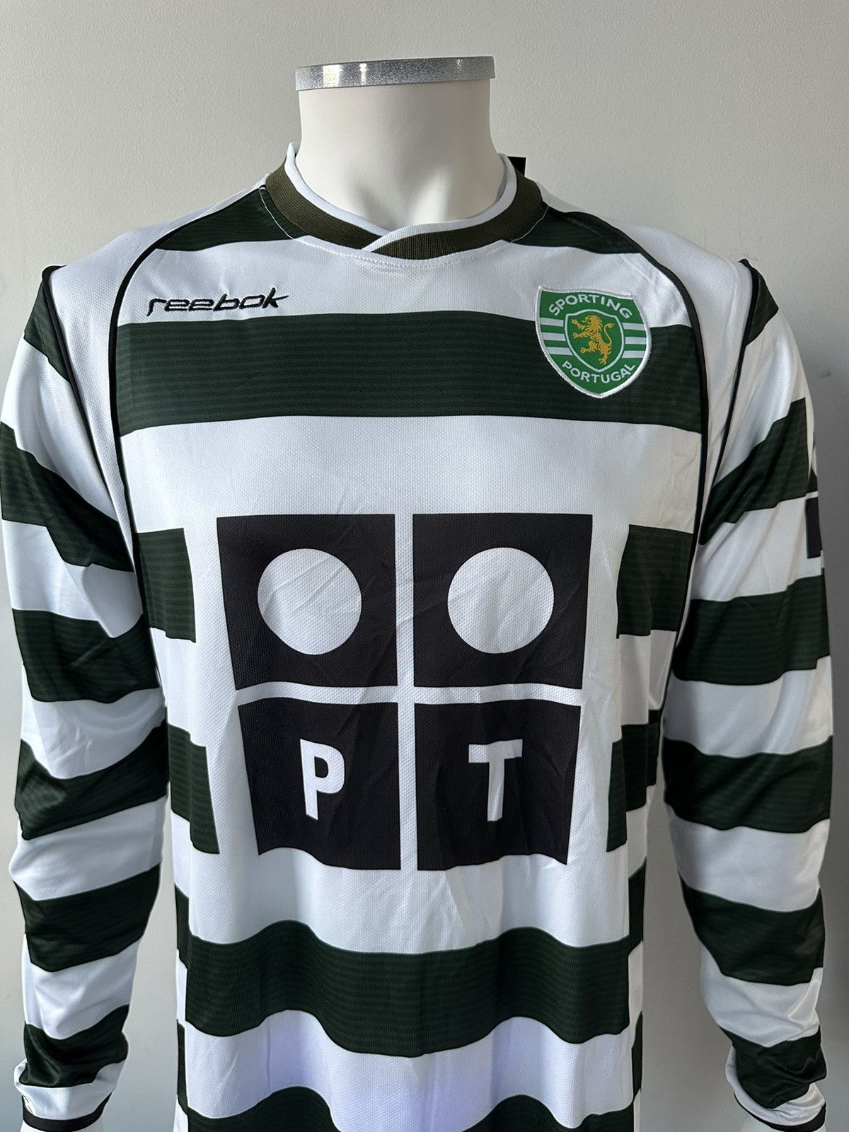 Reebok Cristiano Ronaldo Sporting Lisbon New Men's Soccer Jersey Size US L / EU 52-54 / 3 - 2 Thumbnail
