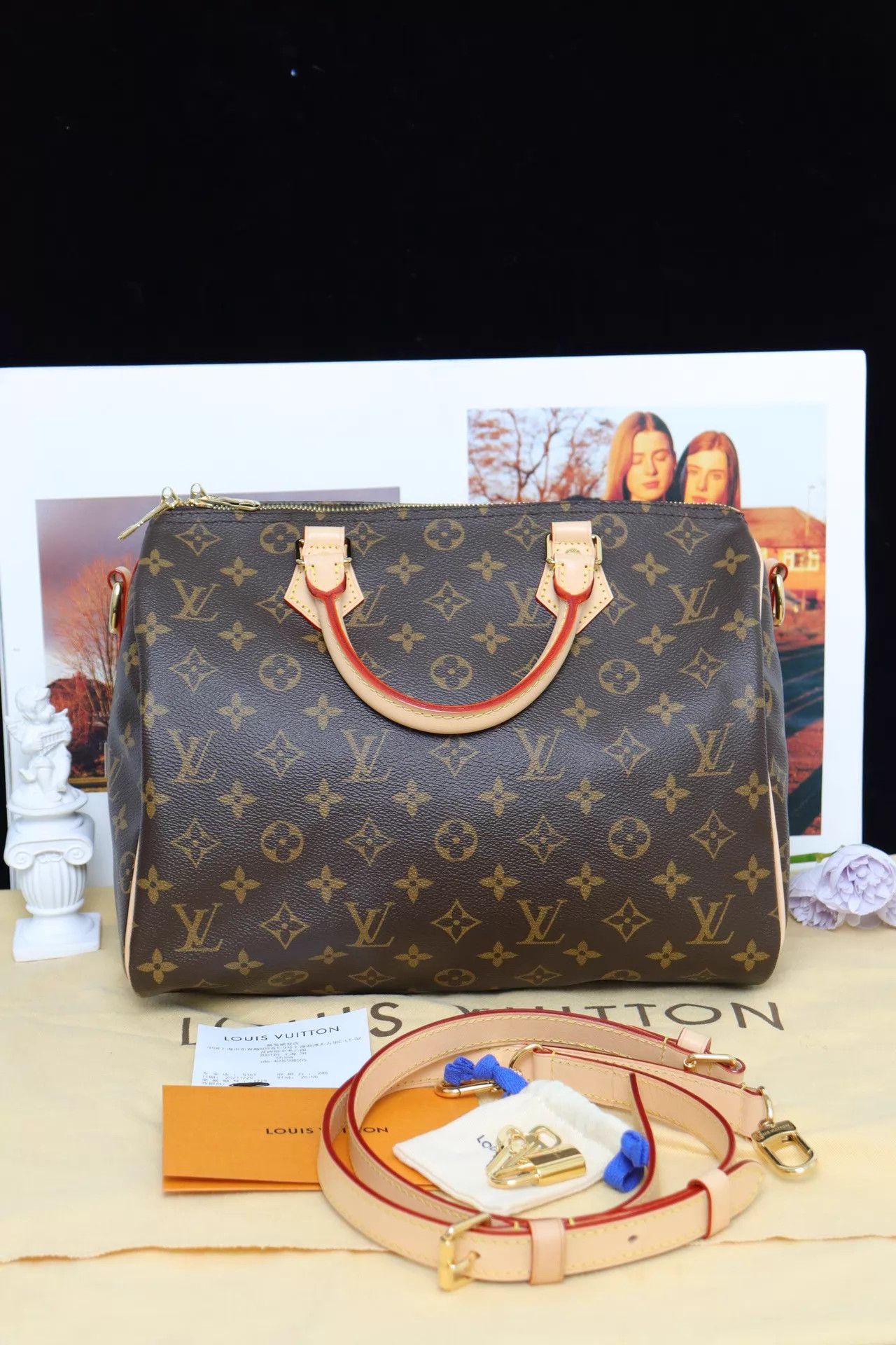 Louis Vuitton LV Speedy 30 Monogram Chip strap, lock & key Nov25 Size ONE SIZE - 1 Thumbnail