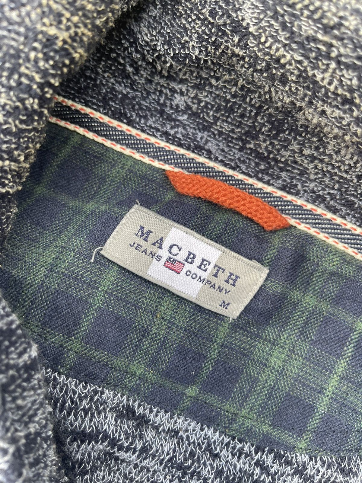 Macbeth Macbeth Jeans Co. Blue Knit Shawl Collar Cardigan M Size US M / EU 48-50 / 2 - 11 Thumbnail