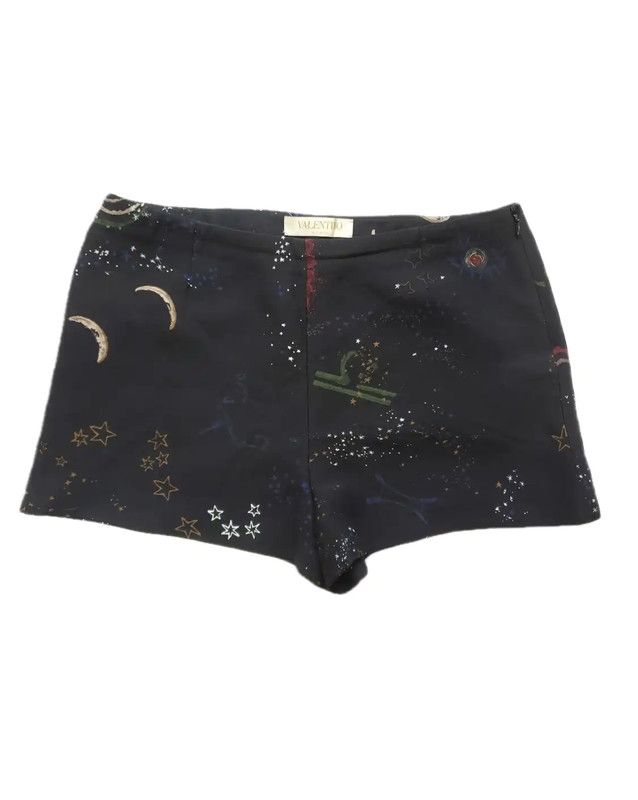 Valentino Black Printed Summer Women's Shorts 0089