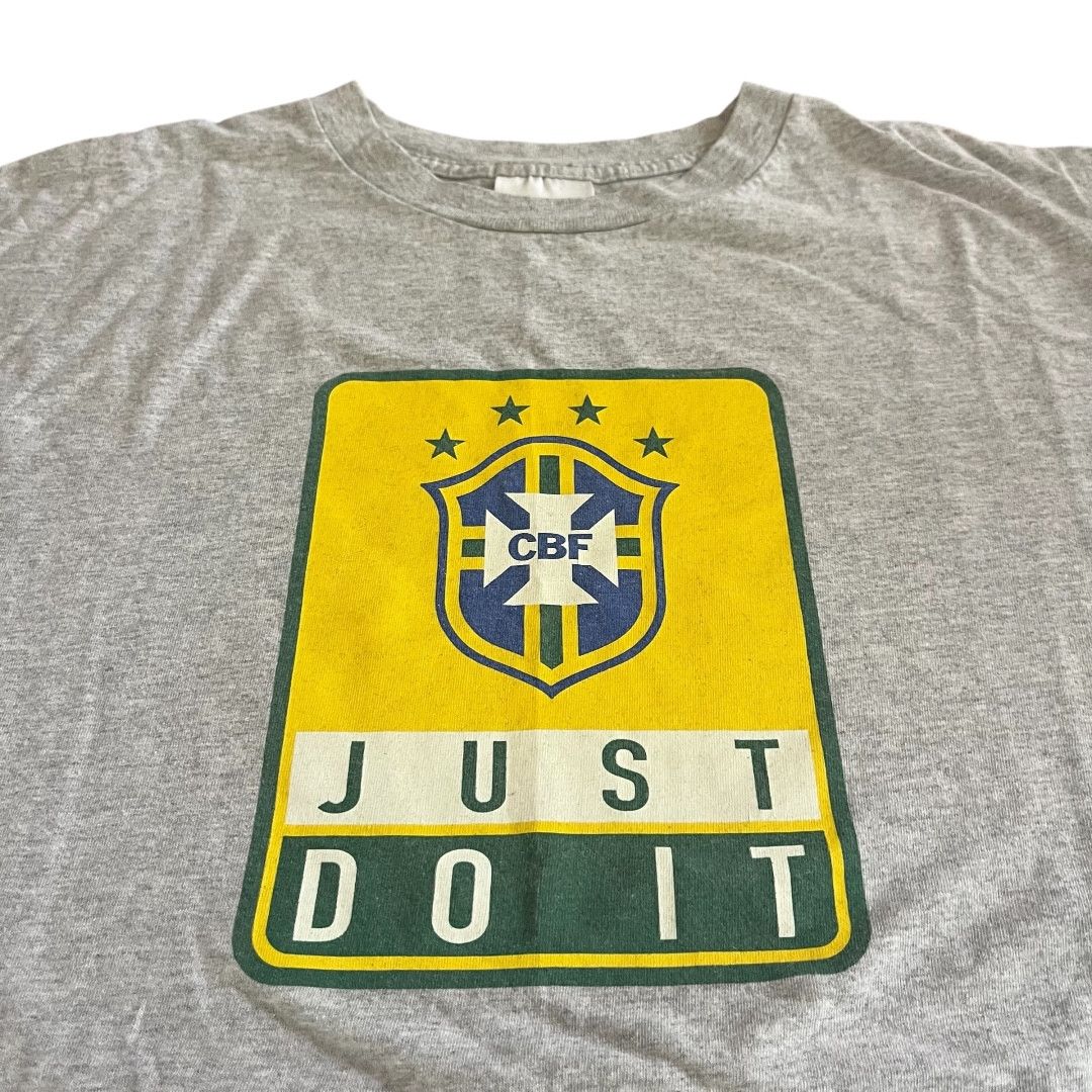 Nike × Vintage VINTAGE Nike CBF Futbol Brazil T Shirt Size US XL / EU 56 / 4 - 2 Thumbnail