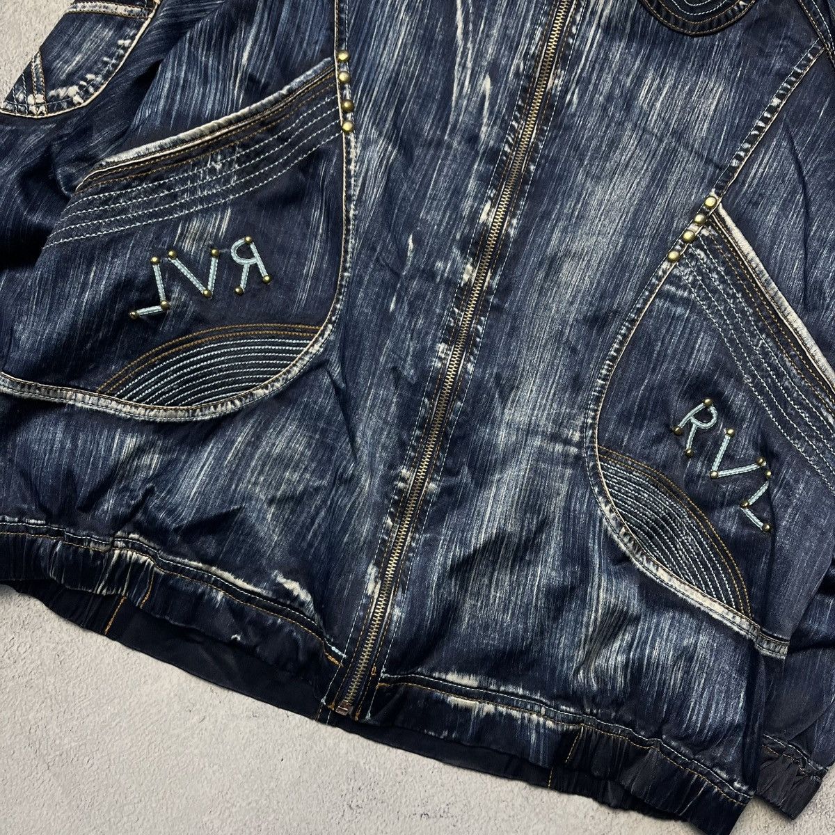 Japanese Brand × Vintage Japan vintage Ravel faded Rare y2k jacket Size US L / EU 52-54 / 3 - 5 Thumbnail