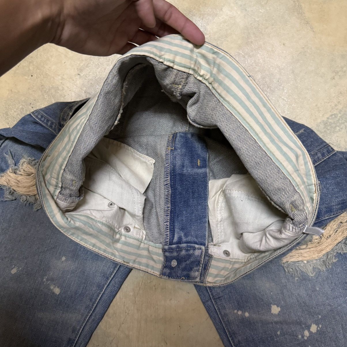 Japanese Brand Japanese Brand Distressed Denim Jeans Size US 32 / EU 48 - 6 Thumbnail