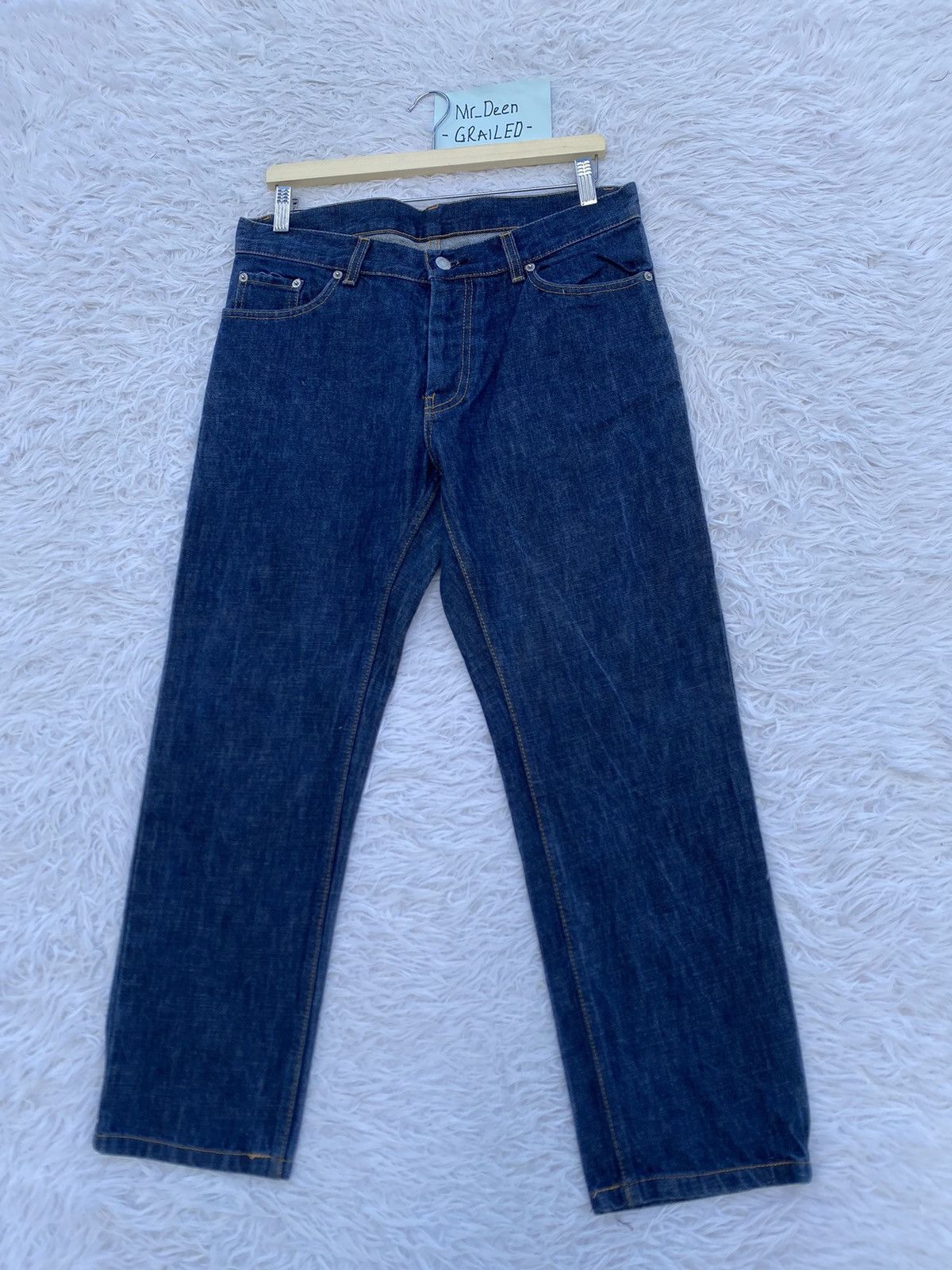 Helmut Lang Rare Helmut Lang Classic Raw Denim Produced 1999 Size US 32 / EU 48 - 3 Thumbnail