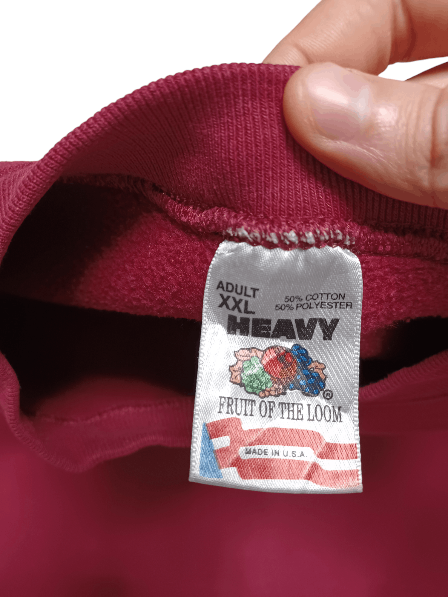 Fruit Of The Loom UNIVERSITY OF TEXAS MADE IN USA FOTL VINTAGE BIGLOGO Size US XXL / EU 58 / 5 - 4 Thumbnail