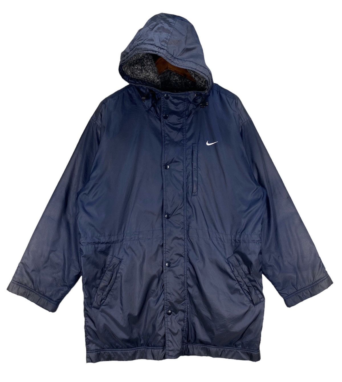 Nike Nike Hooded Jacket Fur Lining Size US S / EU 44-46 / 1 - 1 Thumbnail
