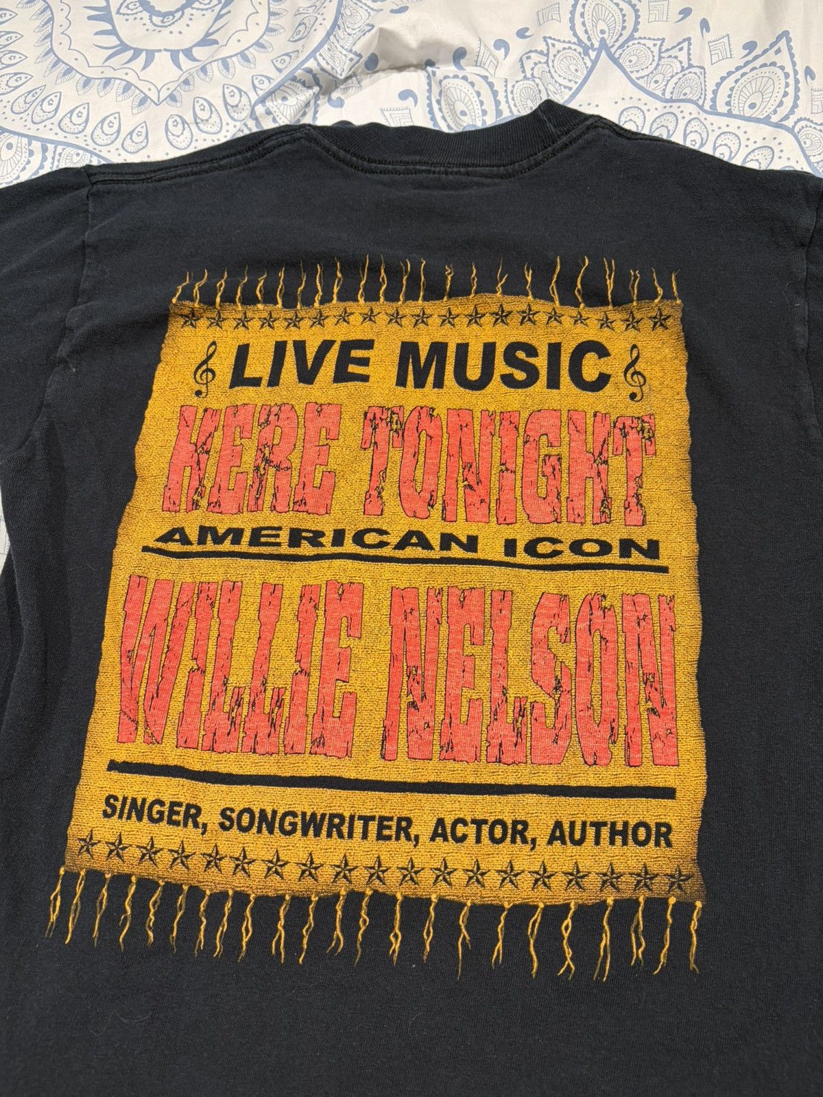 Vintage Willie Nelson Shirt Small Size US S / EU 44-46 / 1 - 4 Thumbnail