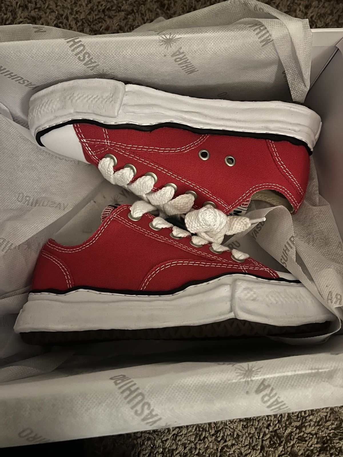 Maison MIHARA YASUHIRO Red Maison Mihara Size US 6 / EU 39 - 3 Thumbnail
