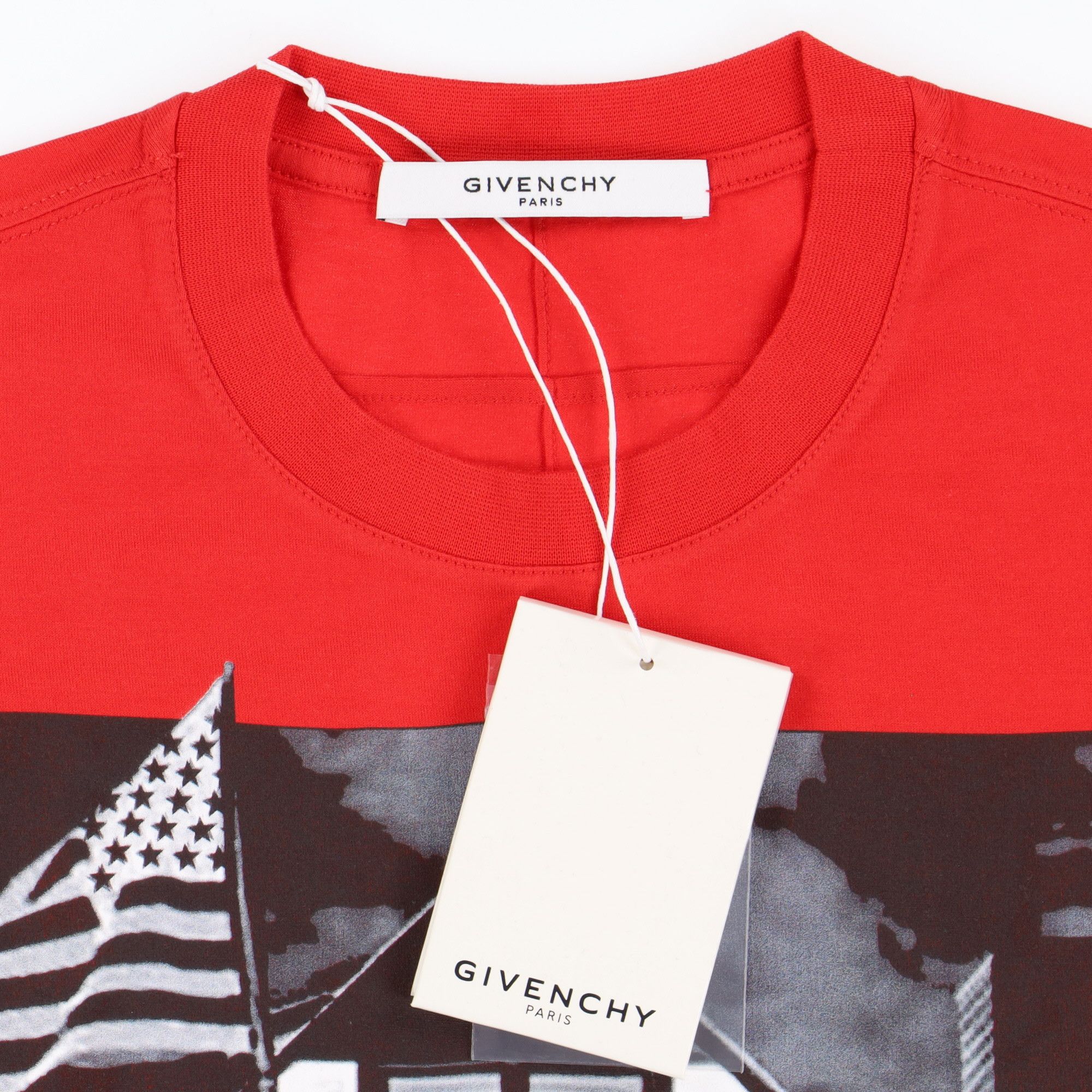 Givenchy Red LA House Print T-Shirt Size S / US 4 / IT 40 - 4 Thumbnail
