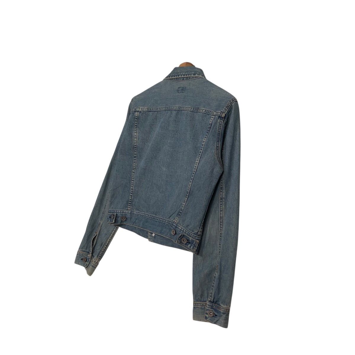 Japanese Brand 📌Cropped Biker Trucker Denim Jacket Vale Hysteric Glamour Size US L / EU 52-54 / 3 - 10 Thumbnail