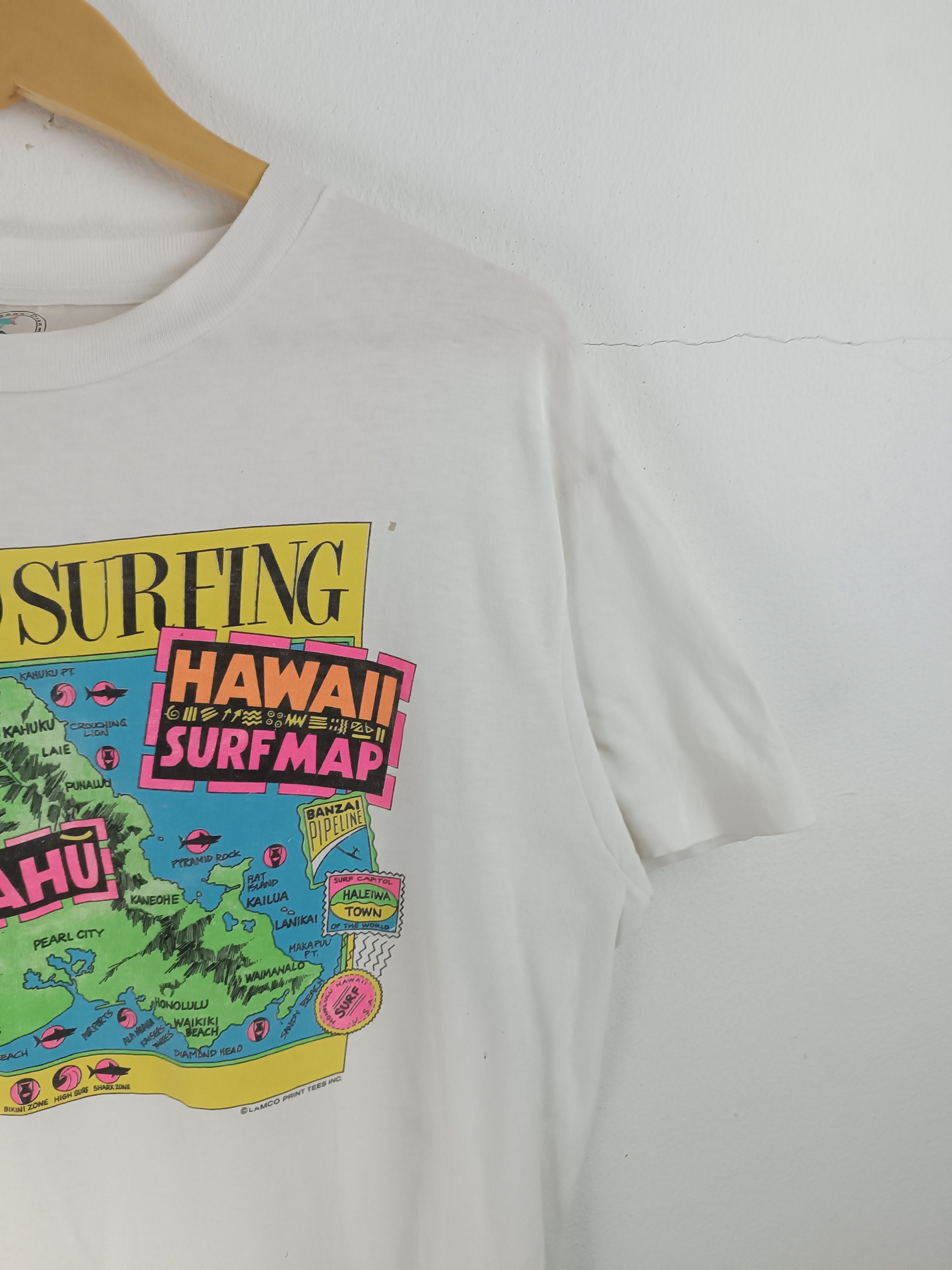 Other VINTAGE 90'S HAWAII ISLAND SURFING TEE SUN SURF QUIKSILVER Size US L / EU 52-54 / 3 - 6 Thumbnail