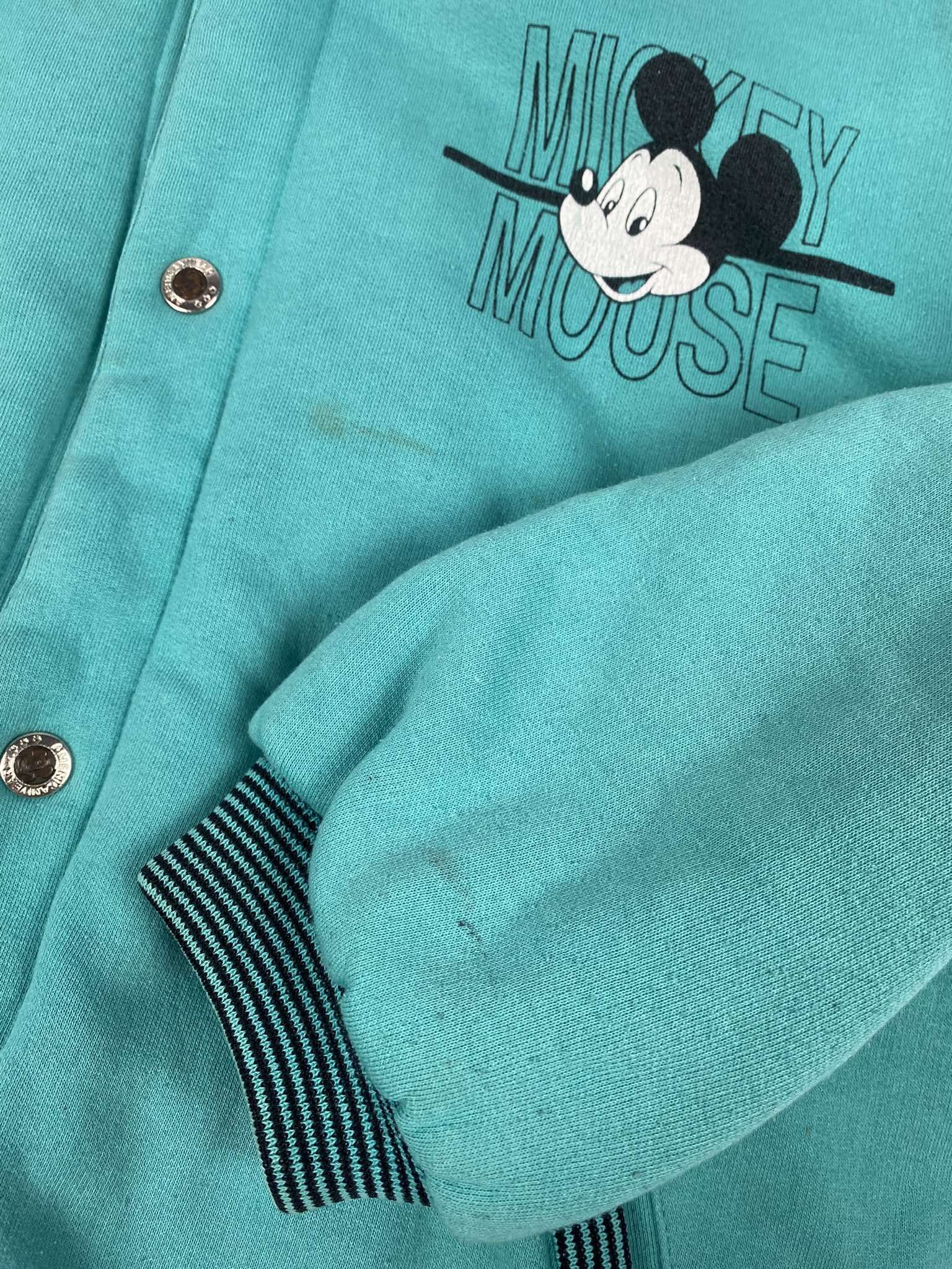 Disney Vintage 80s Mickey Mouse reversible varsity/bomber jacket Size US L / EU 52-54 / 3 - 9 Thumbnail