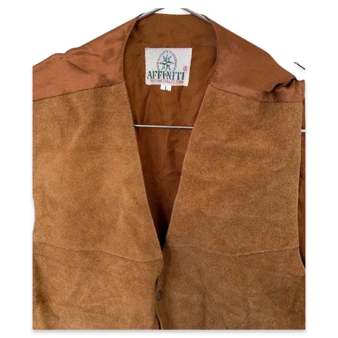 Leather Leather Affiniti leather vest #296 Size US L / EU 52-54 / 3 - 2 Thumbnail
