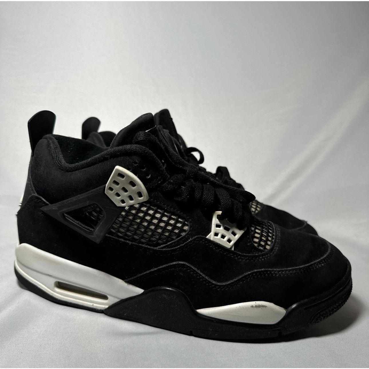 Jordan Brand × Nike Size 9.5 - Nike Air Jordan 4 RetroWhite Thunder Men's Shoes Size US 9.5 / EU 42-43 - 1 Thumbnail
