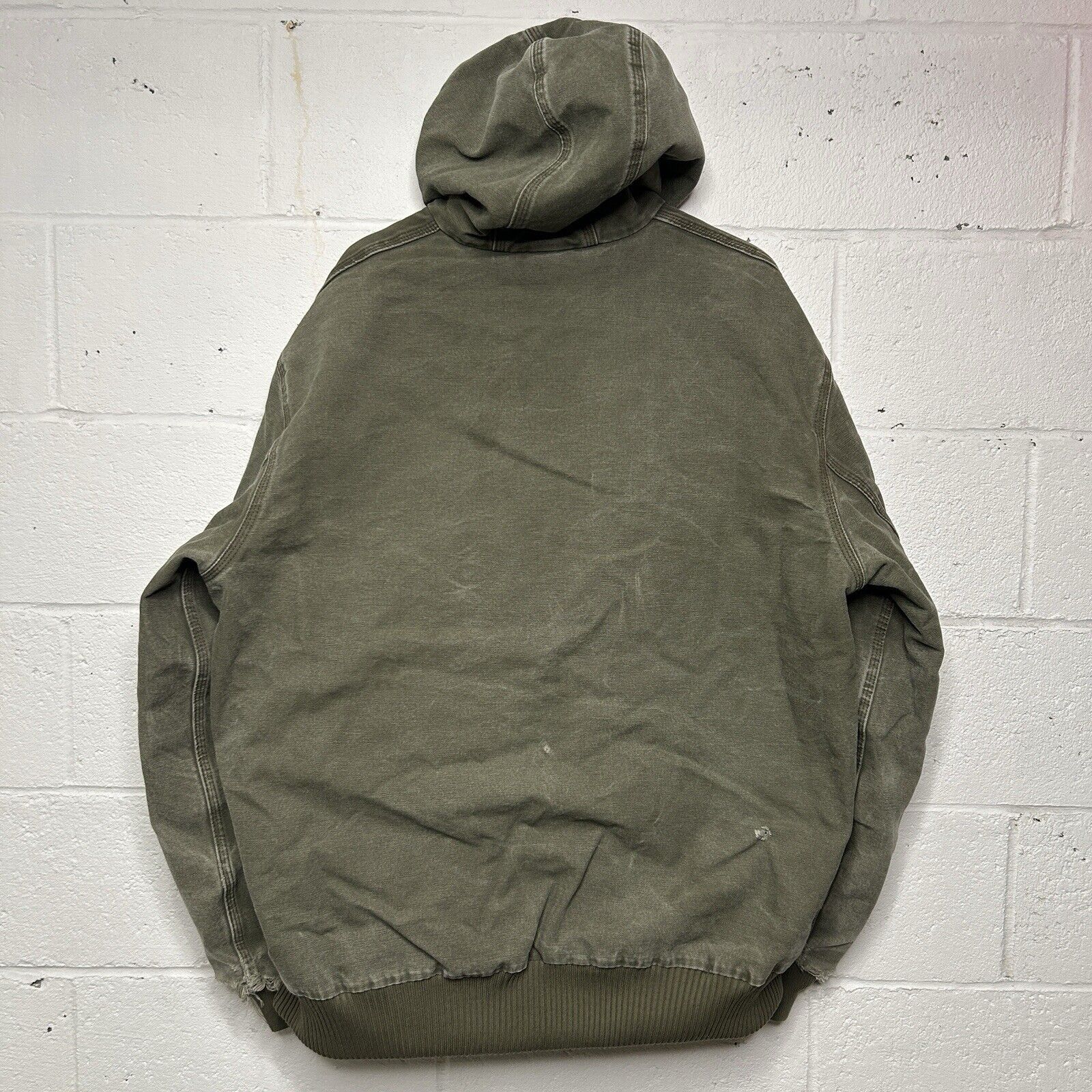 Carhartt Vintage Carhartt Hooded Active Jacket “Army Green” J130
