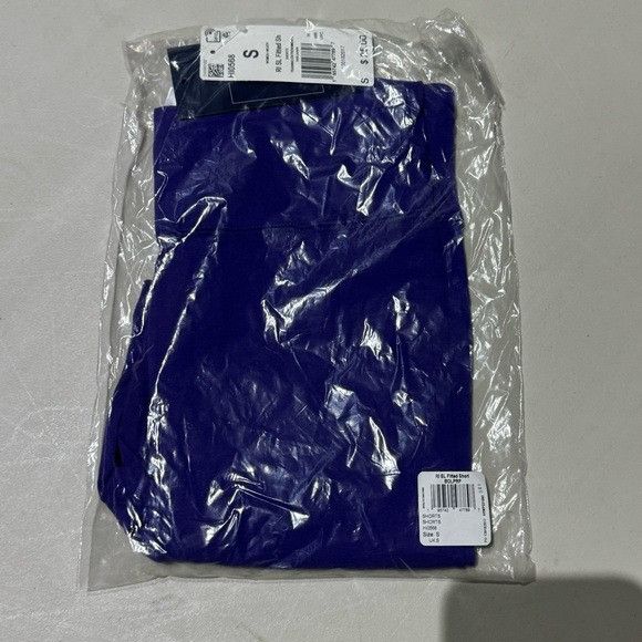 Reebok NWT REEBOK FITTED TRAINING SHORTS BOLD PURPLE SZ SMALL S Size 24" / US 00 / IT 34 - 7 Thumbnail