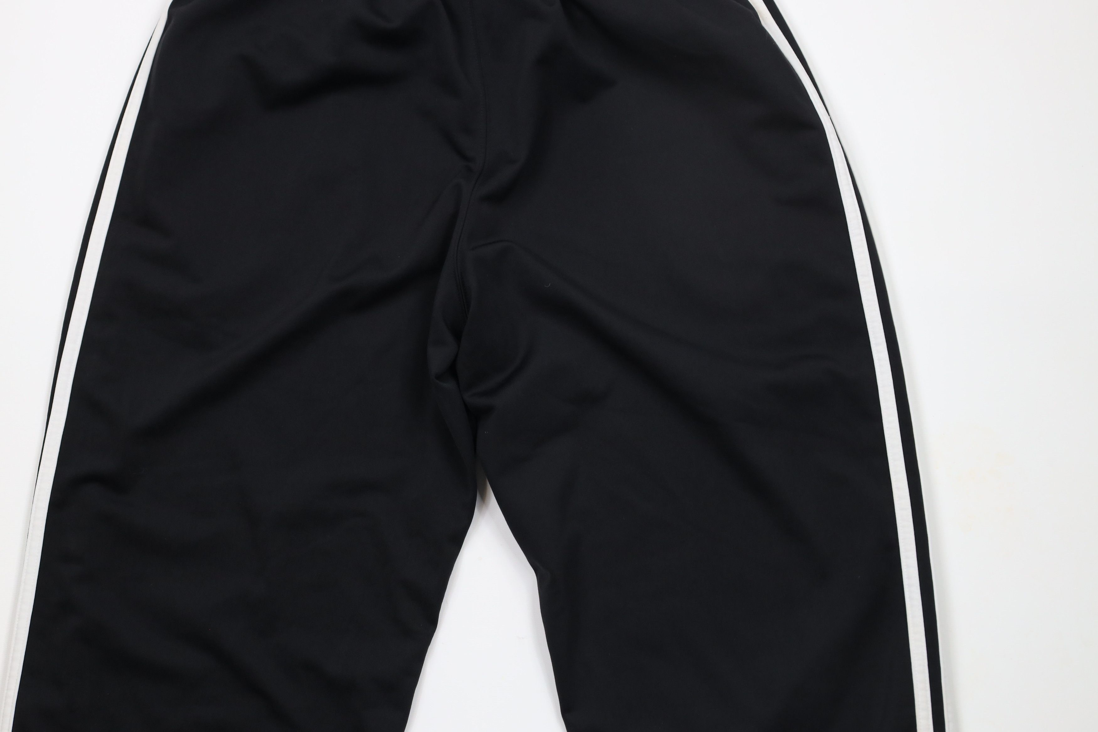 Adidas Vintage Y2K Adidas Striped Wide Leg Sweatpants Pants Black Size US 34 / EU 50 - 12 Thumbnail