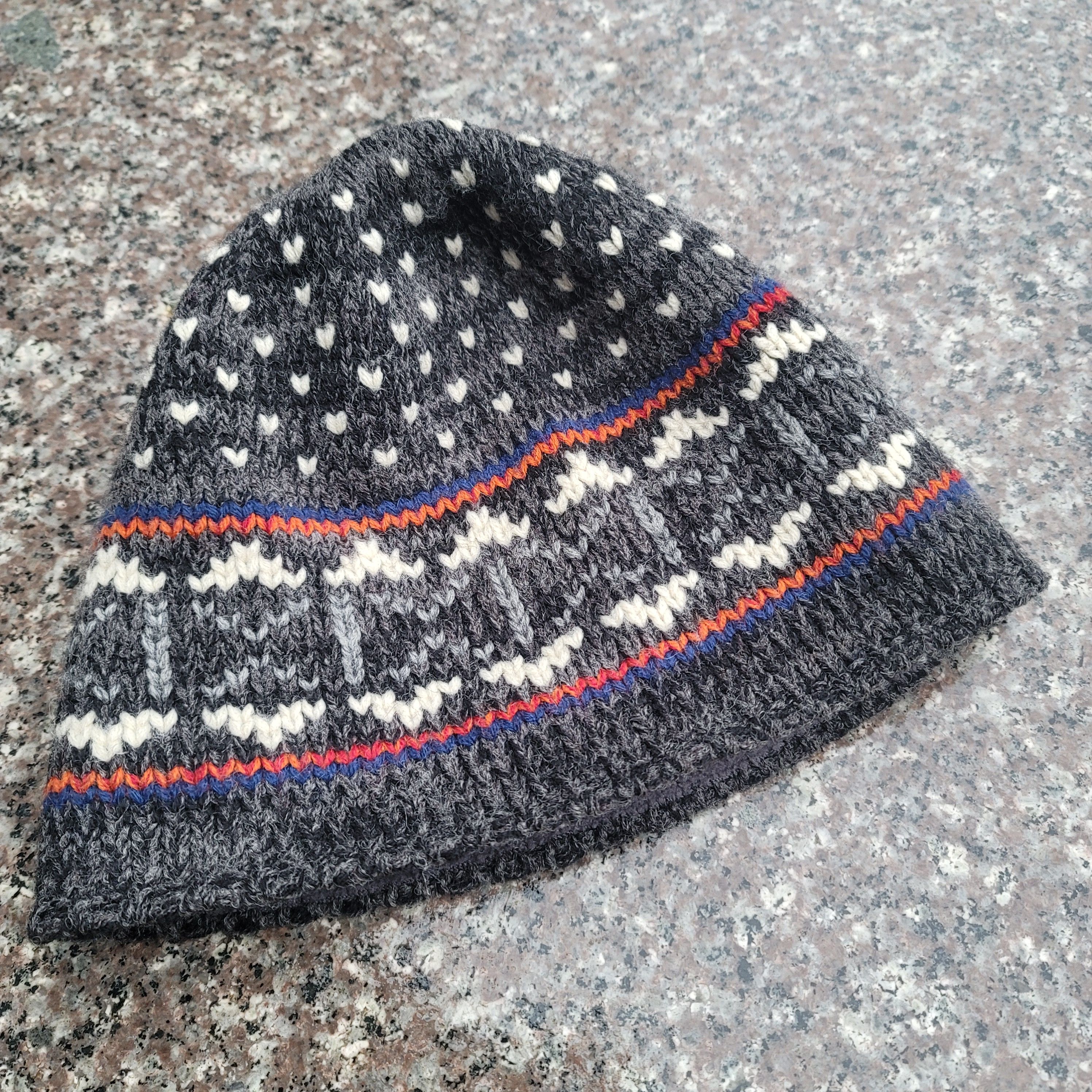 Lands' End Vintage Lands 'End nordic beanie hat Size ONE SIZE - 3 Thumbnail