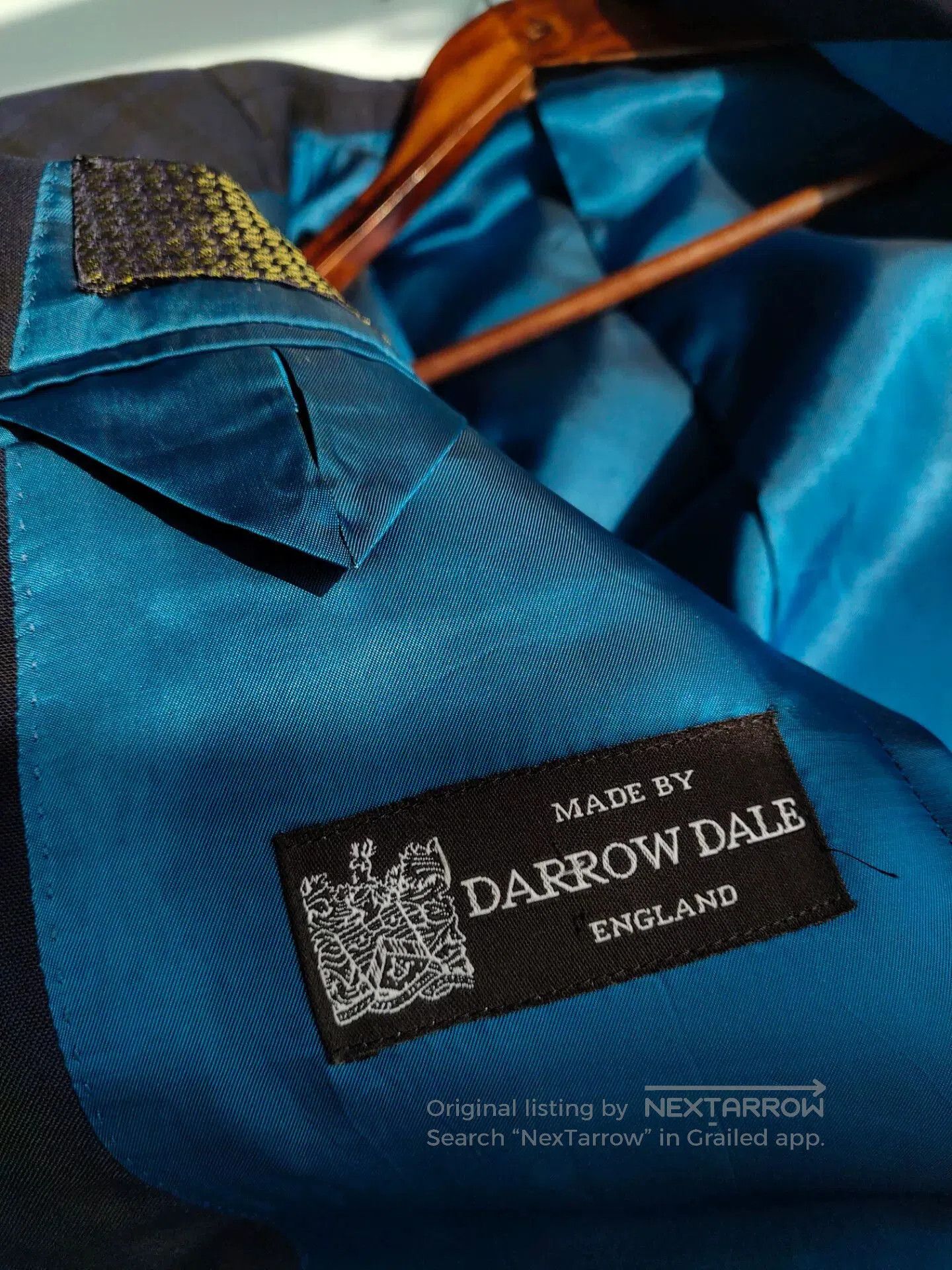 SCABAL Darrow Dale Custom Wool Suit Jacket. Size US S / EU 44-46 / 1 - 5 Thumbnail