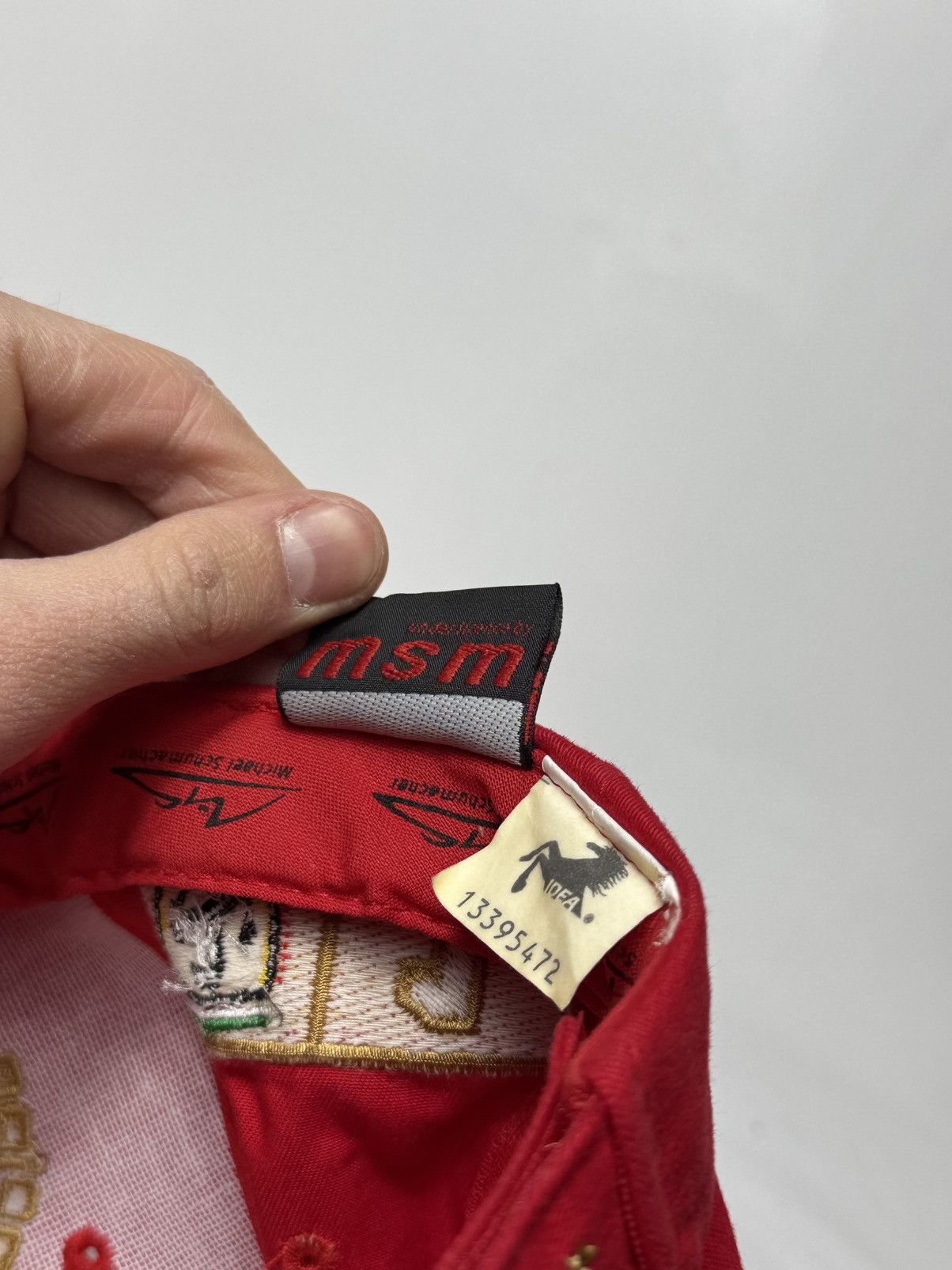 Ferrari Ferrari F1 World Champion Michael Schumacher Racing Cap Size ONE SIZE - 8 Thumbnail