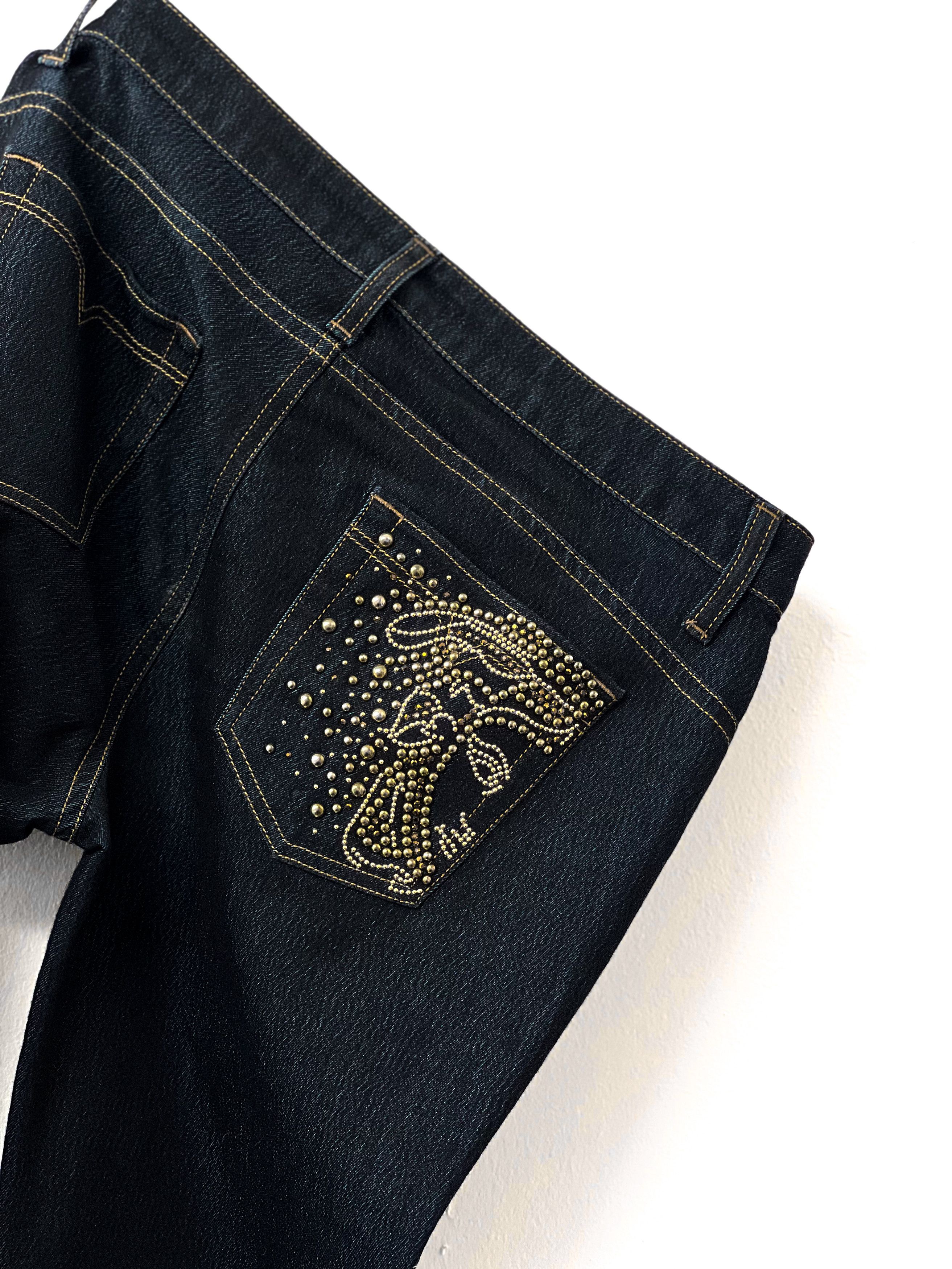 Versace × Versace Jeans Couture Versace Collection wmns stretch pants Size 27" / US 4 / IT 40 - 9 Thumbnail