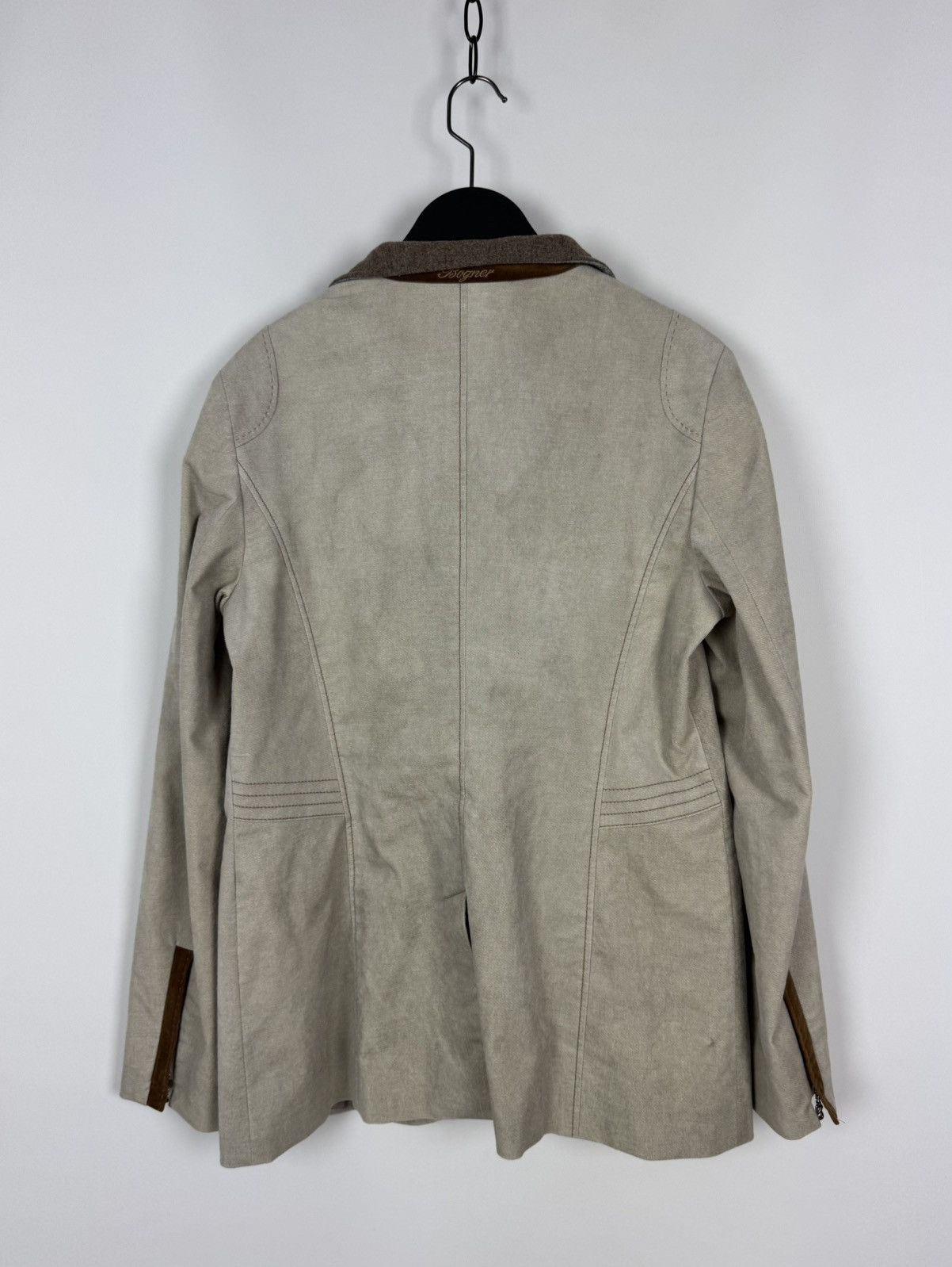 Bogner Bogner Cotton Blend Women’s Blazer Jacket Size L / US 10 / IT 46 - 10 Thumbnail
