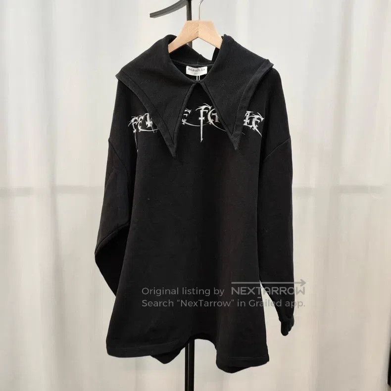 Balenciaga Balenciaga Black Sweatshirt Size S Size US S / EU 44-46 / 1 - 1 Thumbnail