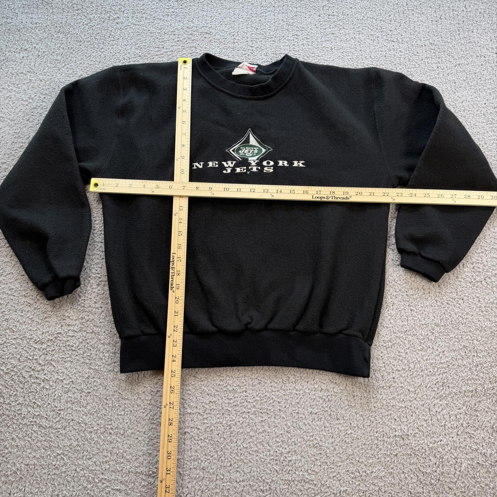 Brandini Vintage 90s New York Jets Crewneck Sweatshirt USA Football Size US M / EU 48-50 / 2 - 3 Thumbnail