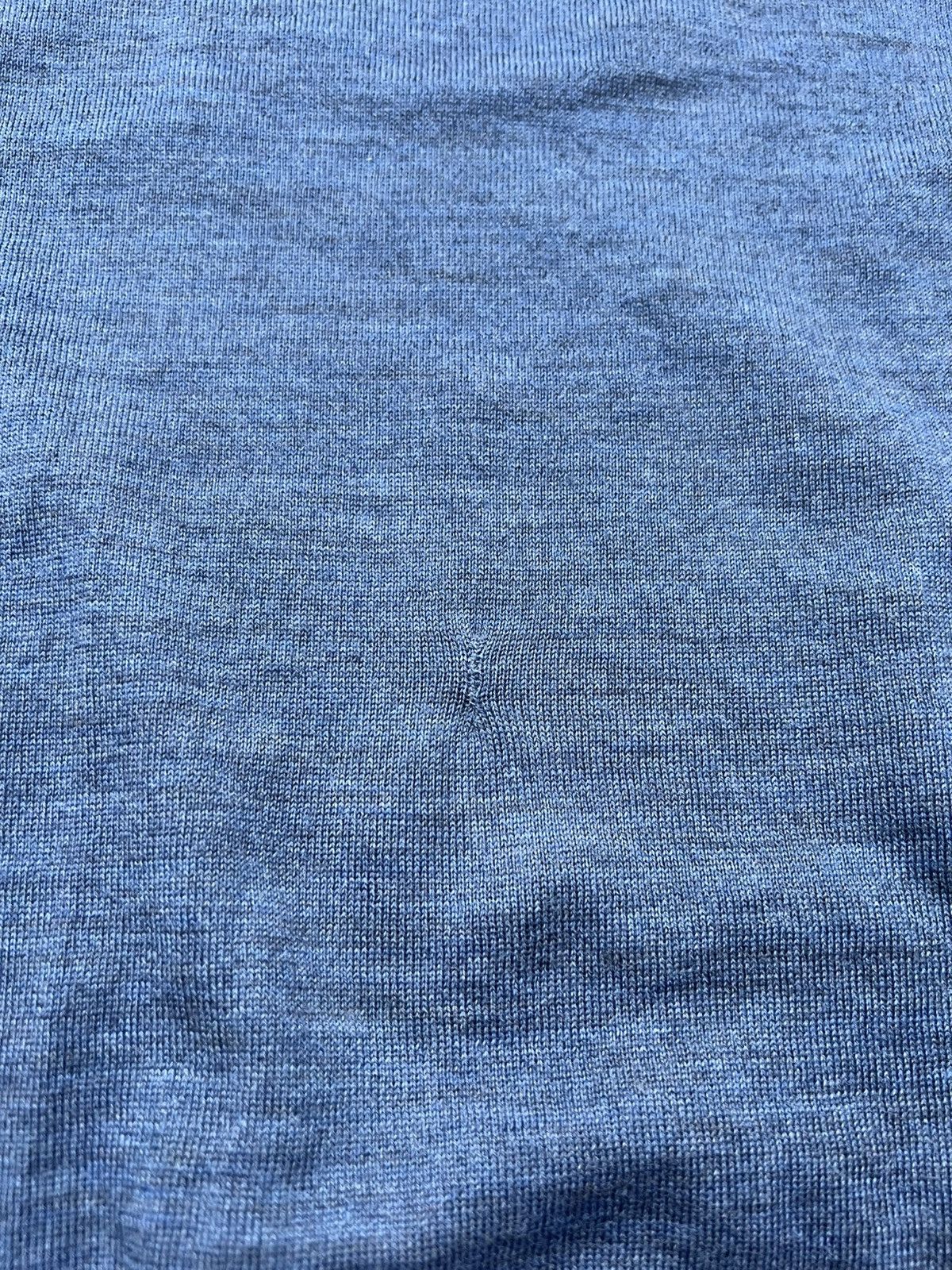 Polo Ralph Lauren Polo Ralph Lauren Blue Light Sweater Mens Merino Wool Size US XXL / EU 58 / 5 - 6 Thumbnail